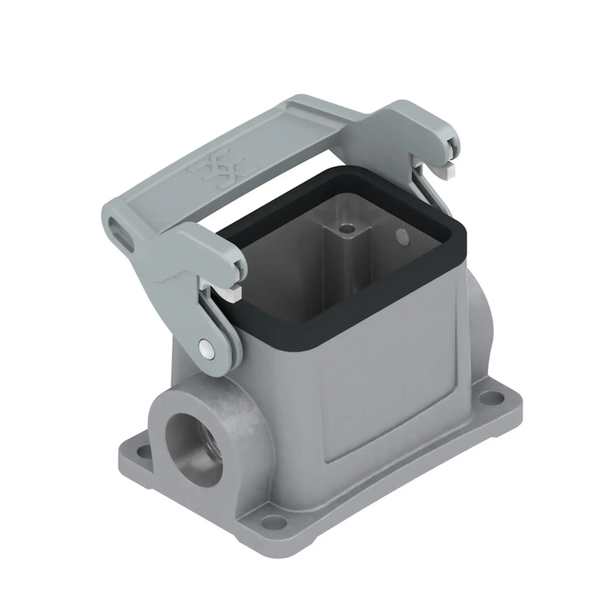 Weidmüller 2560850000 Housing (industry plug-in connectors), Base housing, End-locking clamp, lower side, Size: 3, IP65 (in plugged condition) (img_001) Weidmüller 2560850000 Housing (industry plug-in connectors), Base housing, End-locking clamp, lower side, Size: 3, IP65 (in plugged condition) (img_001)