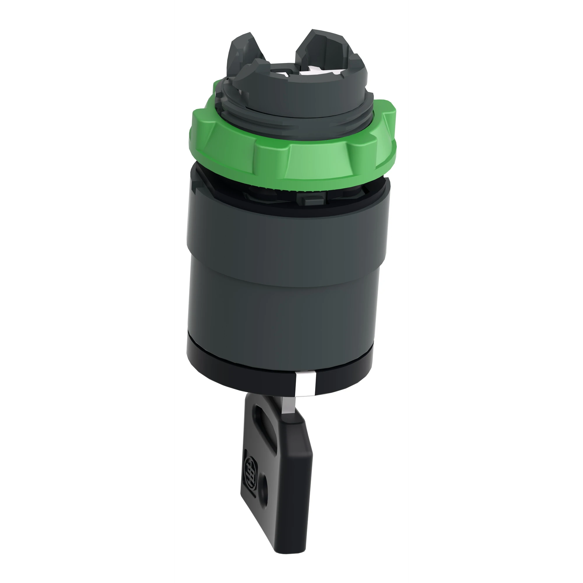 Schneider Electric ZB5AG0 Key switch, front element, Harmony XB5, plastic, 22mm, black, 3 positions, latching (img_007)