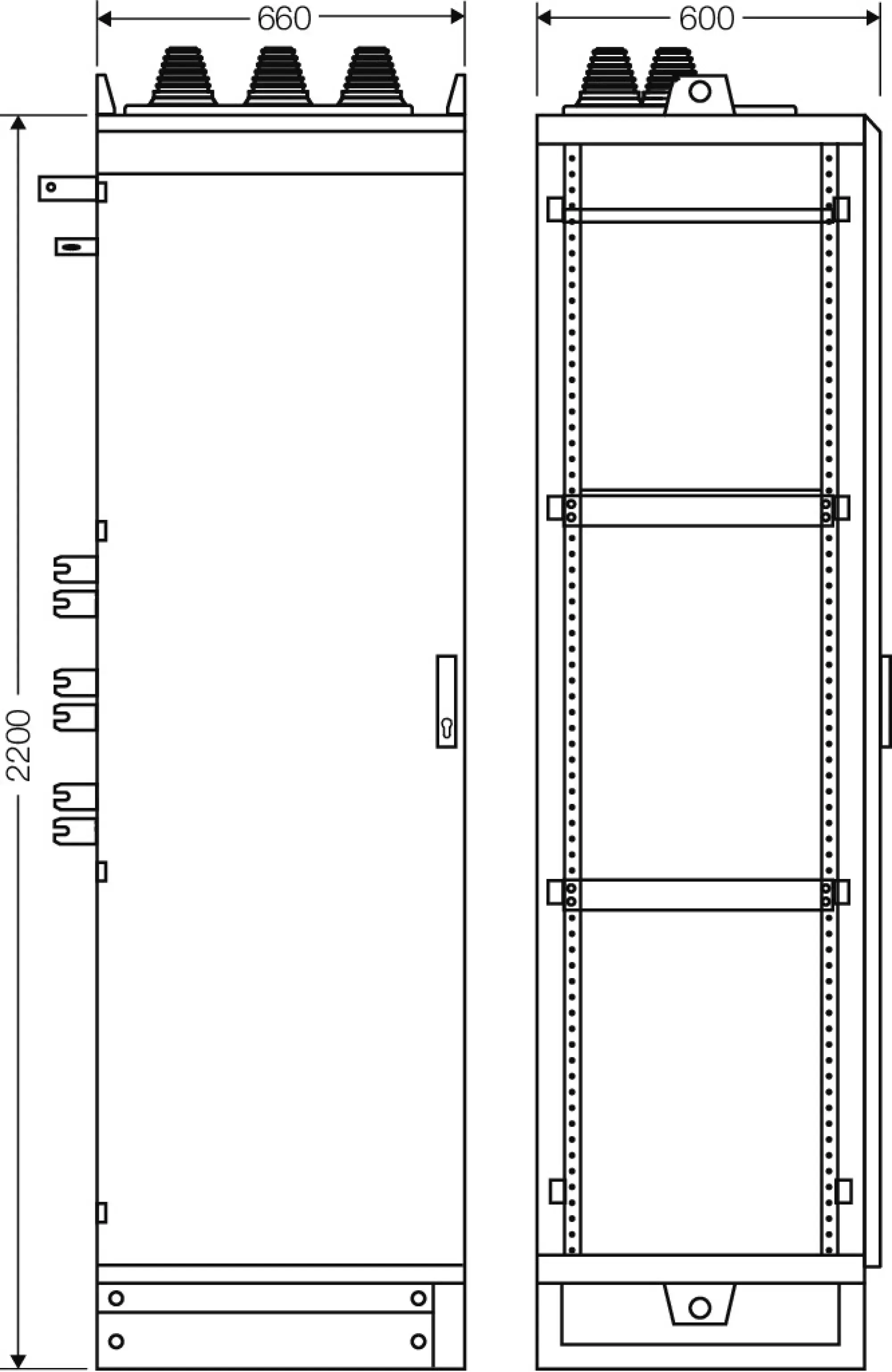 Hensel 64001002 PV-Wechselrichter-Sammler, 555 kVA für 5 St. 3~ Wechselrichter SAS PV 7480 (img_002) Hensel 64001002 PV-Wechselrichter-Sammler, 555 kVA für 5 St. 3~ Wechselrichter SAS PV 7480 (img_002)