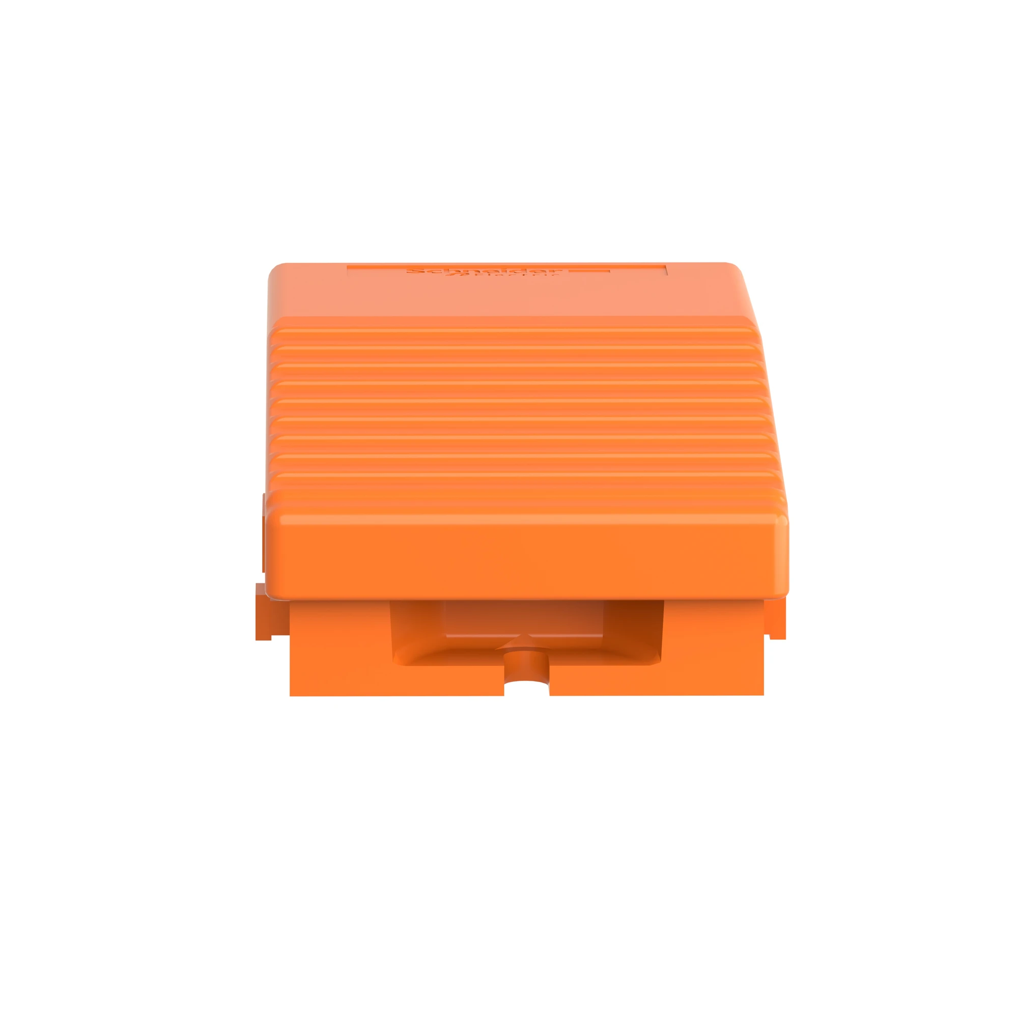 Schneider Electric XPER211 Footswitch, Harmony XPE, single, metal, orange, 2-stage, 2NC+2NO, IP66 (img_004)