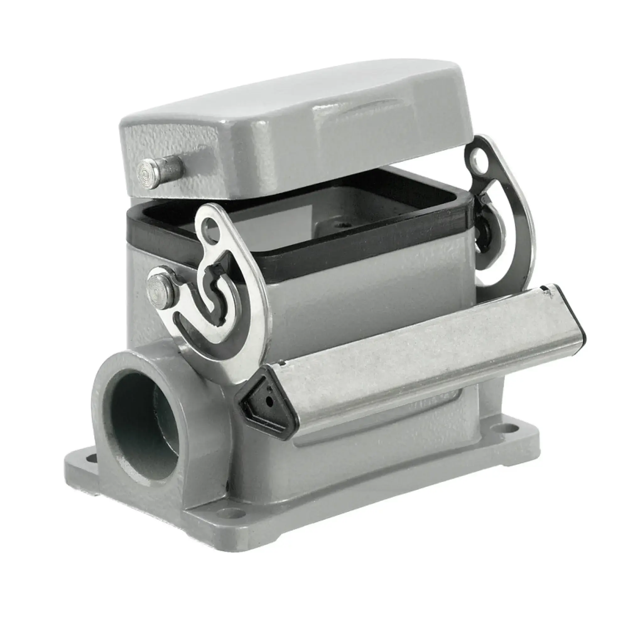 Weidmüller 1652990000 Housing (industry plug-in connectors), Base housing, End-locking clamp, lower side, Size: 3, IP65 (in plugged condition) (img_001) Weidmüller 1652990000 Housing (industry plug-in connectors), Base housing, End-locking clamp, lower side, Size: 3, IP65 (in plugged condition) (img_001)