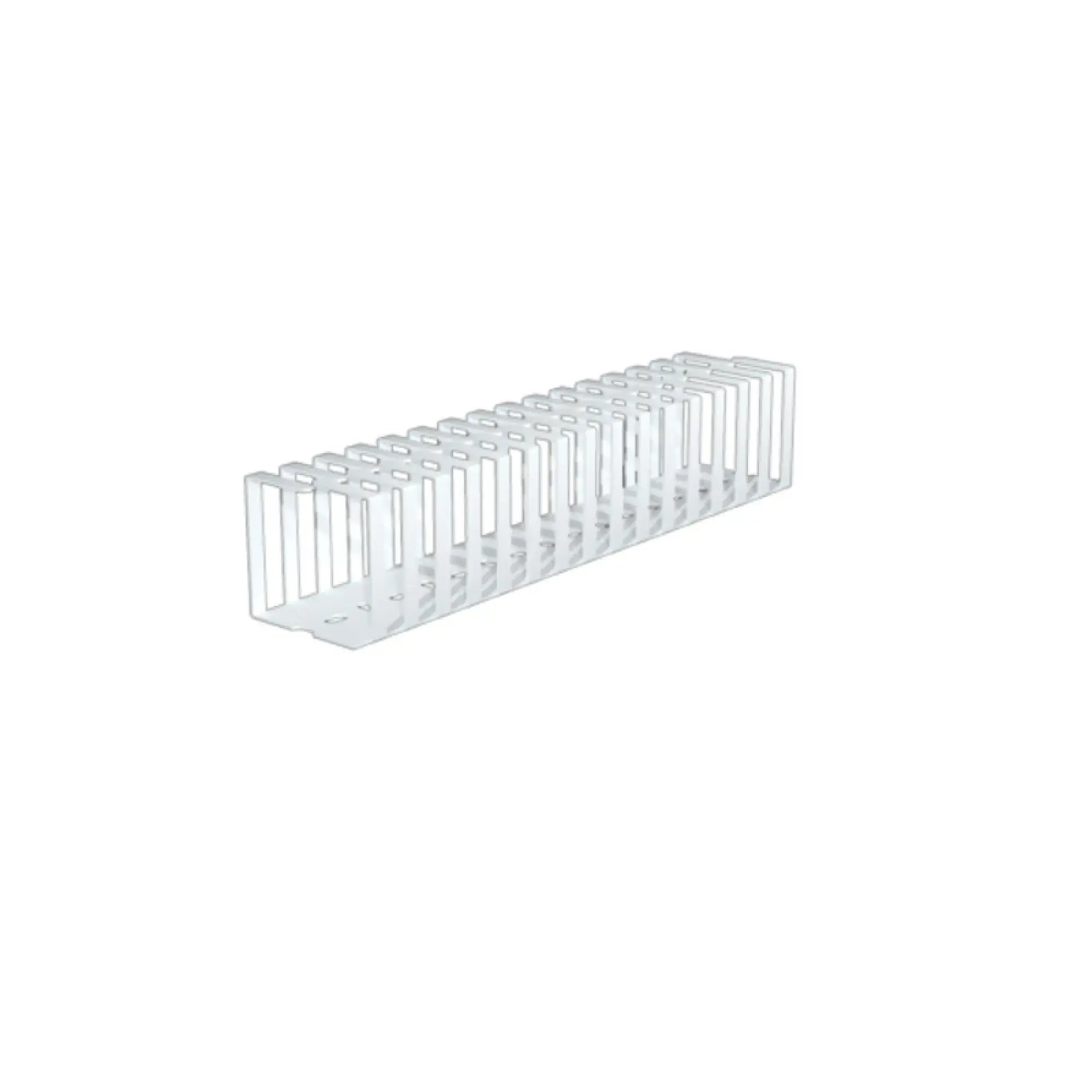 Weidmüller 2562780000 Cable duct, Height: 20 mm, Width: 20 mm, slotted, Slit width: 5.00 mm, Slit gap: 7.50 mm (img_001)