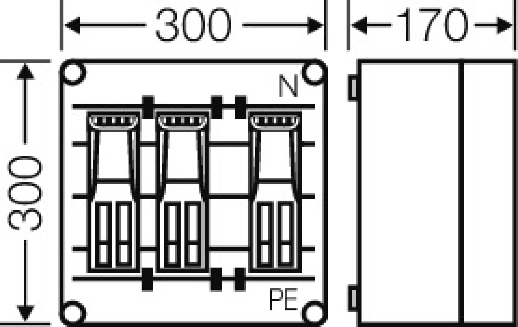 Hensel 20001548 Mi-NH-Sicherungslasttrennschaltergehäuse , 3x3xNH000,a. Sammels., 250A, 5polig Mi 6291 (img_002) Hensel 20001548 Mi-NH-Sicherungslasttrennschaltergehäuse , 3x3xNH000,a. Sammels., 250A, 5polig Mi 6291 (img_002)