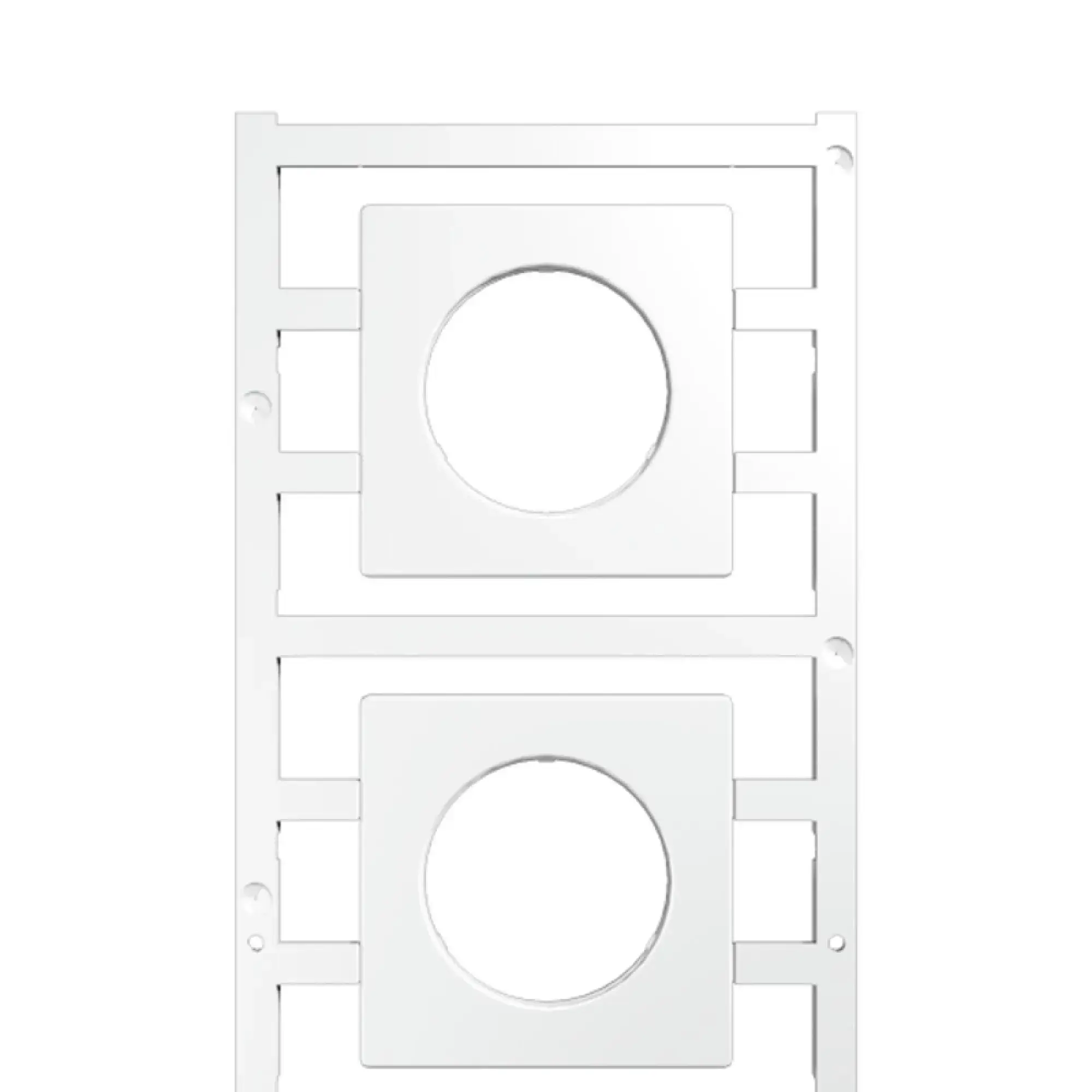 Weidmüller 1323610000 Device marking, Width: 46 mm, Printed characters: Based on customer requirements (Please send M-Print PRO file), Polyamide 66, To customer specificati (img_001)