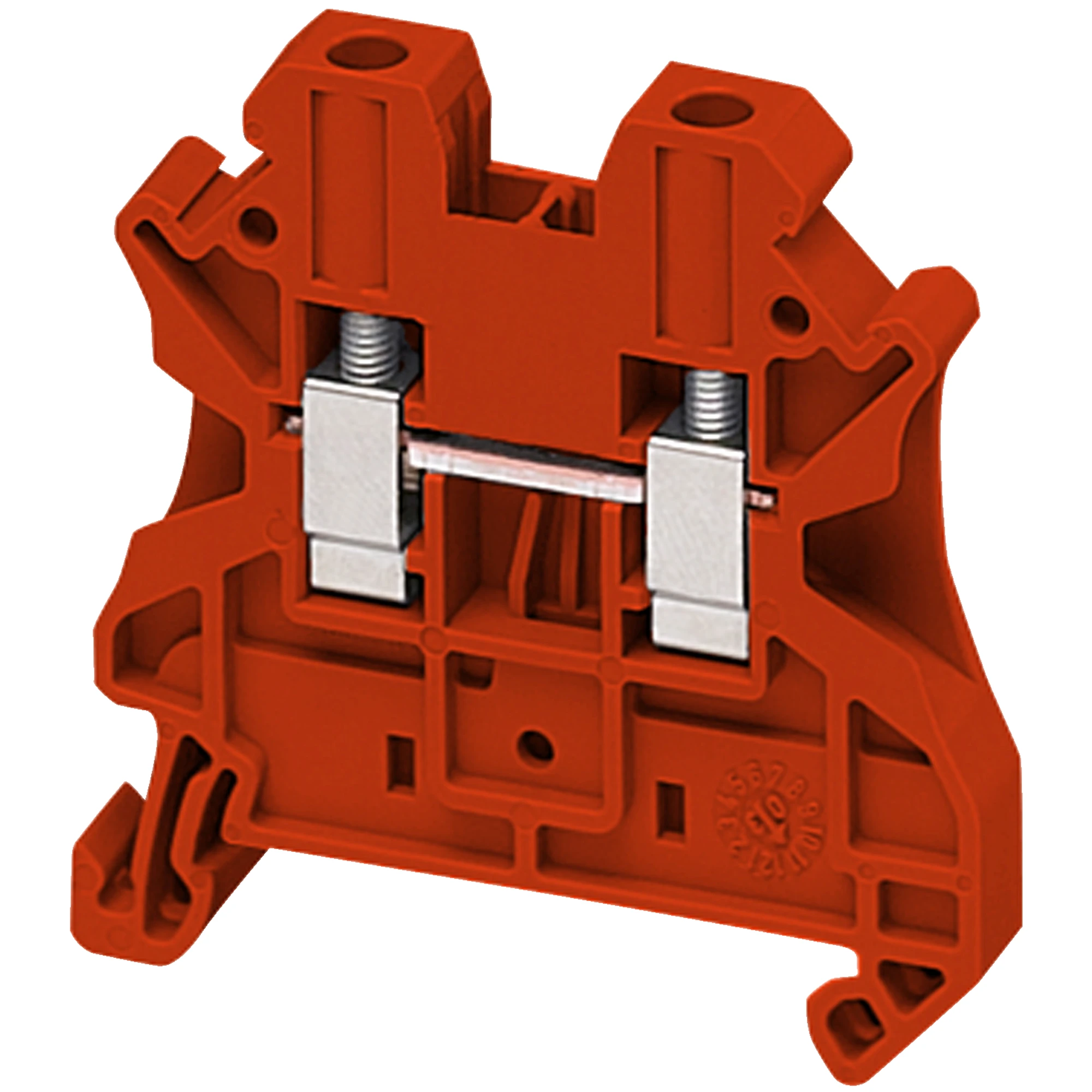 Schneider Electric NSYTRV42RD Linergy terminal block for through-wiring, 4mm2, 32A, 1 level, 1x1, screw, red (img_001) Schneider Electric NSYTRV42RD Linergy terminal block for through-wiring, 4mm2, 32A, 1 level, 1x1, screw, red (img_001)
