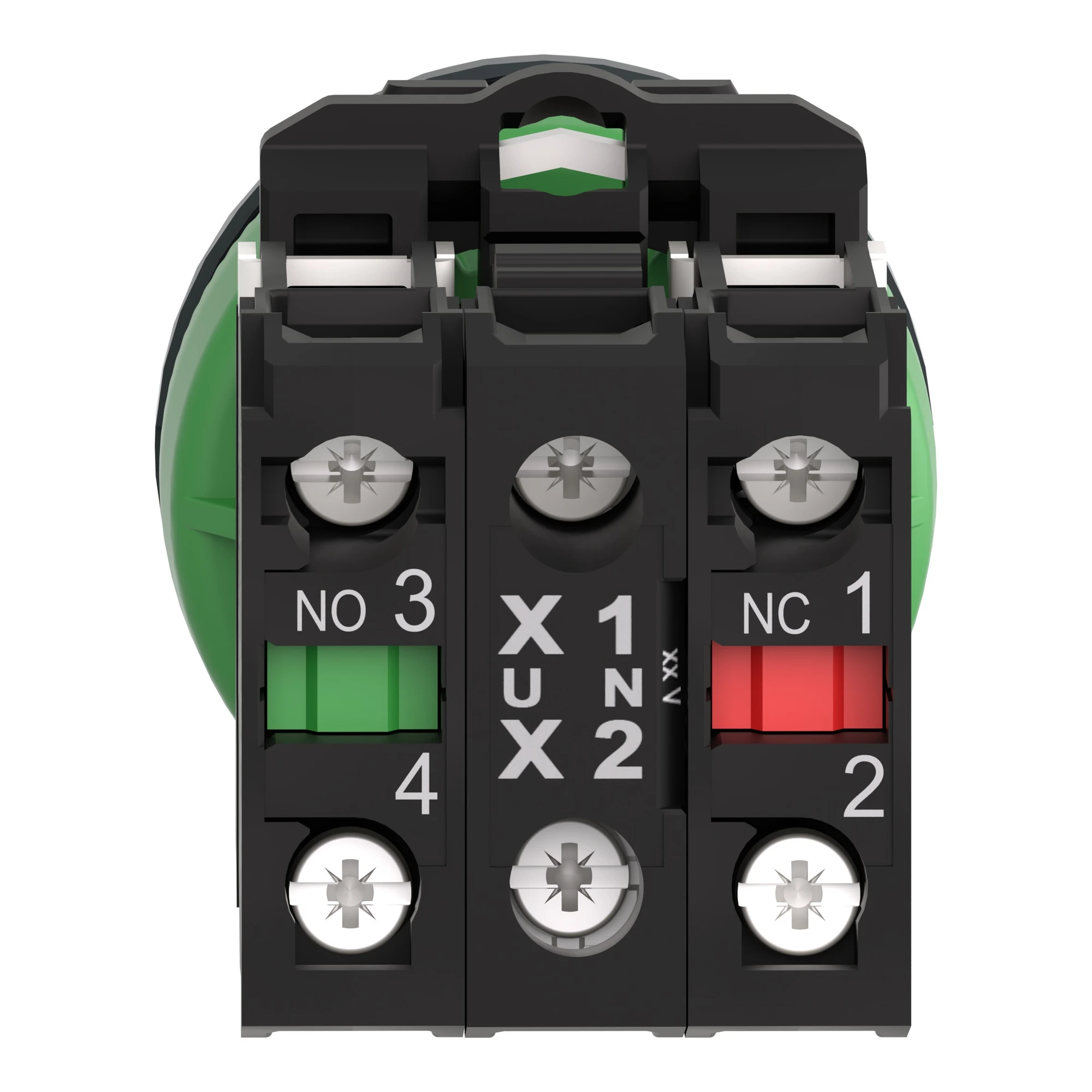 Schneider Electric XB5FW33M5 Illuminated pushbutton, Harmony XB5F, plastic, antimicrobial, green, 30mm, universal LED, 1NC+1NO, 230-240V AC (img_002) Schneider Electric XB5FW33M5 Illuminated pushbutton, Harmony XB5F, plastic, antimicrobial, green, 30mm, universal LED, 1NC+1NO, 230-240V AC (img_002)