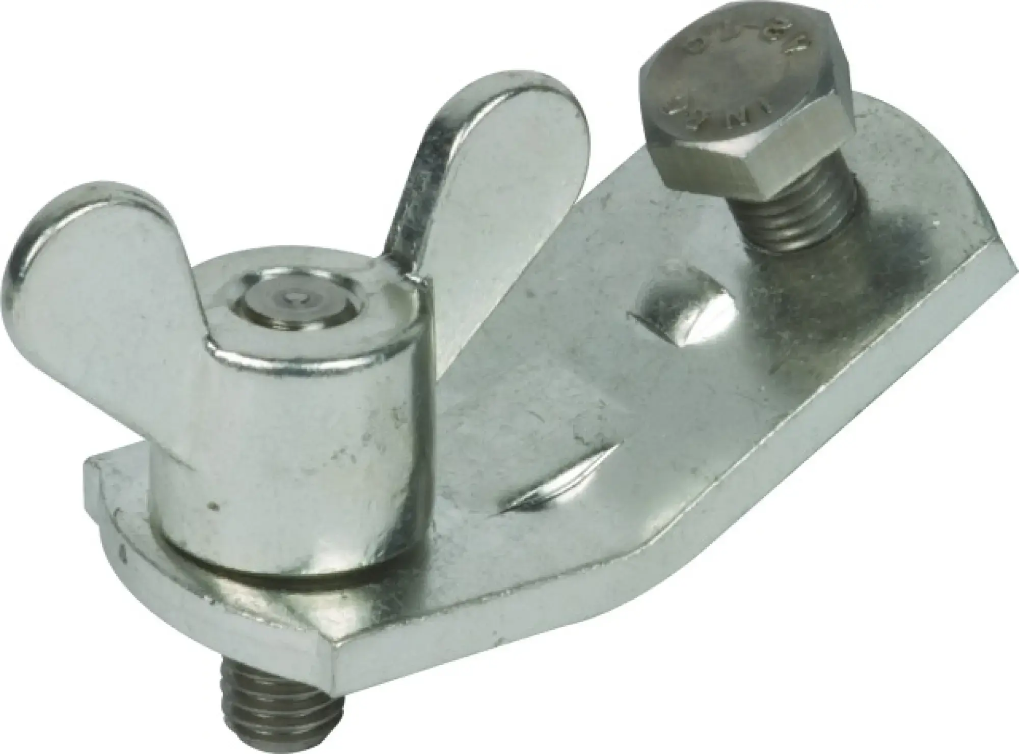 Dehn 775626 Earth connector with wing bolt M12x15 for connecting element PK1 16-150mm² (img_003) Dehn 775626 Earth connector with wing bolt M12x15 for connecting element PK1 16-150mm² (img_003)