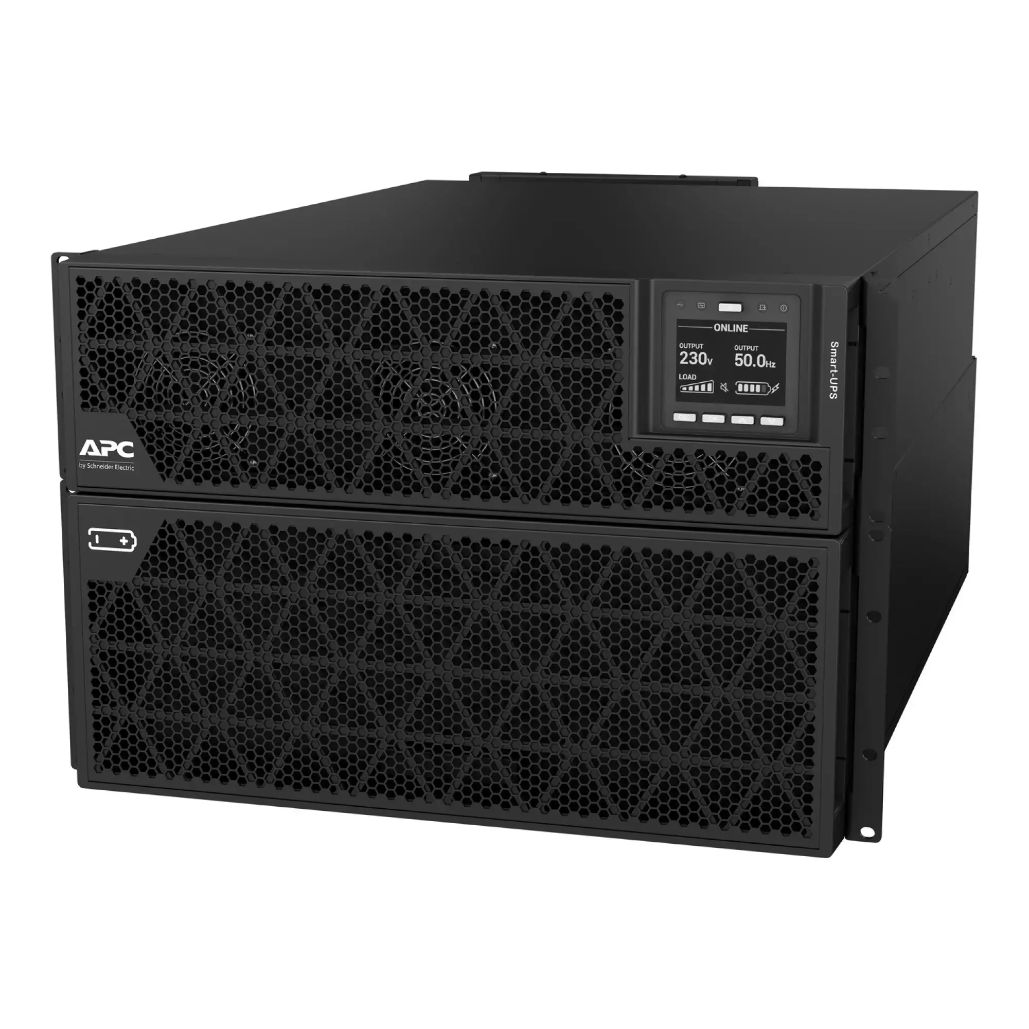 APC SRTG20KXLI Smart-UPS On-Line, 20kVA/20kW, Rack/Tower, 230V/380V..415V, Festverdrahtung 3-adrig (1P+N+E) + 5-adrig (3P+N+E), Netzwerkkarte, o. Rack-Einbausatz (img_007) APC SRTG20KXLI Smart-UPS On-Line, 20kVA/20kW, Rack/Tower, 230V/380V..415V, Festverdrahtung 3-adrig (1P+N+E) + 5-adrig (3P+N+E), Netzwerkkarte, o. Rack-Einbausatz (img_007)
