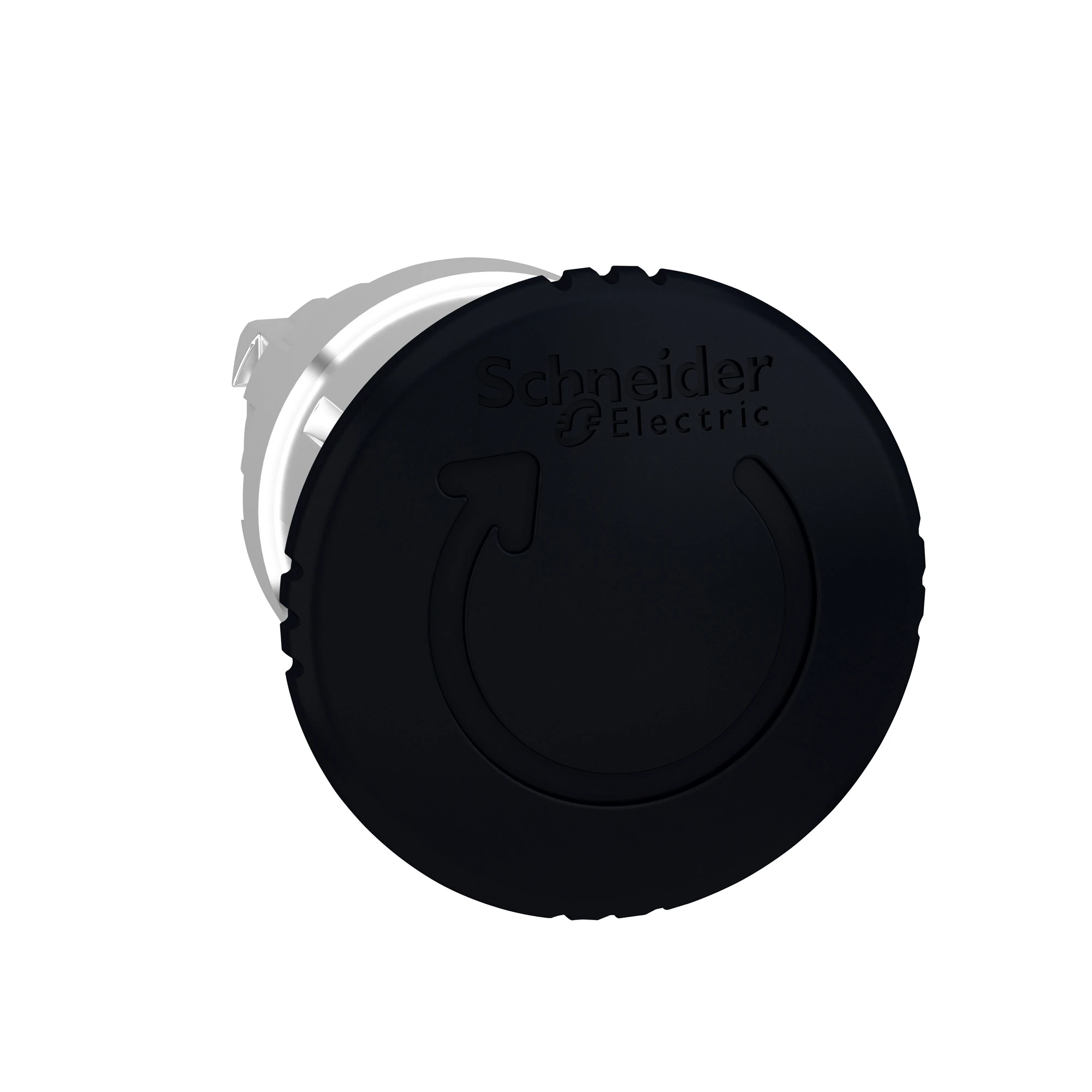 Schneider Electric ZB4BS52 Mushroom Push Button, Front Element, Harmony XB4, Metal, 22mm, Black, Mushroom 40mm, Twist to Release (img_001) Schneider Electric ZB4BS52 Mushroom Push Button, Front Element, Harmony XB4, Metal, 22mm, Black, Mushroom 40mm, Twist to Release (img_001)