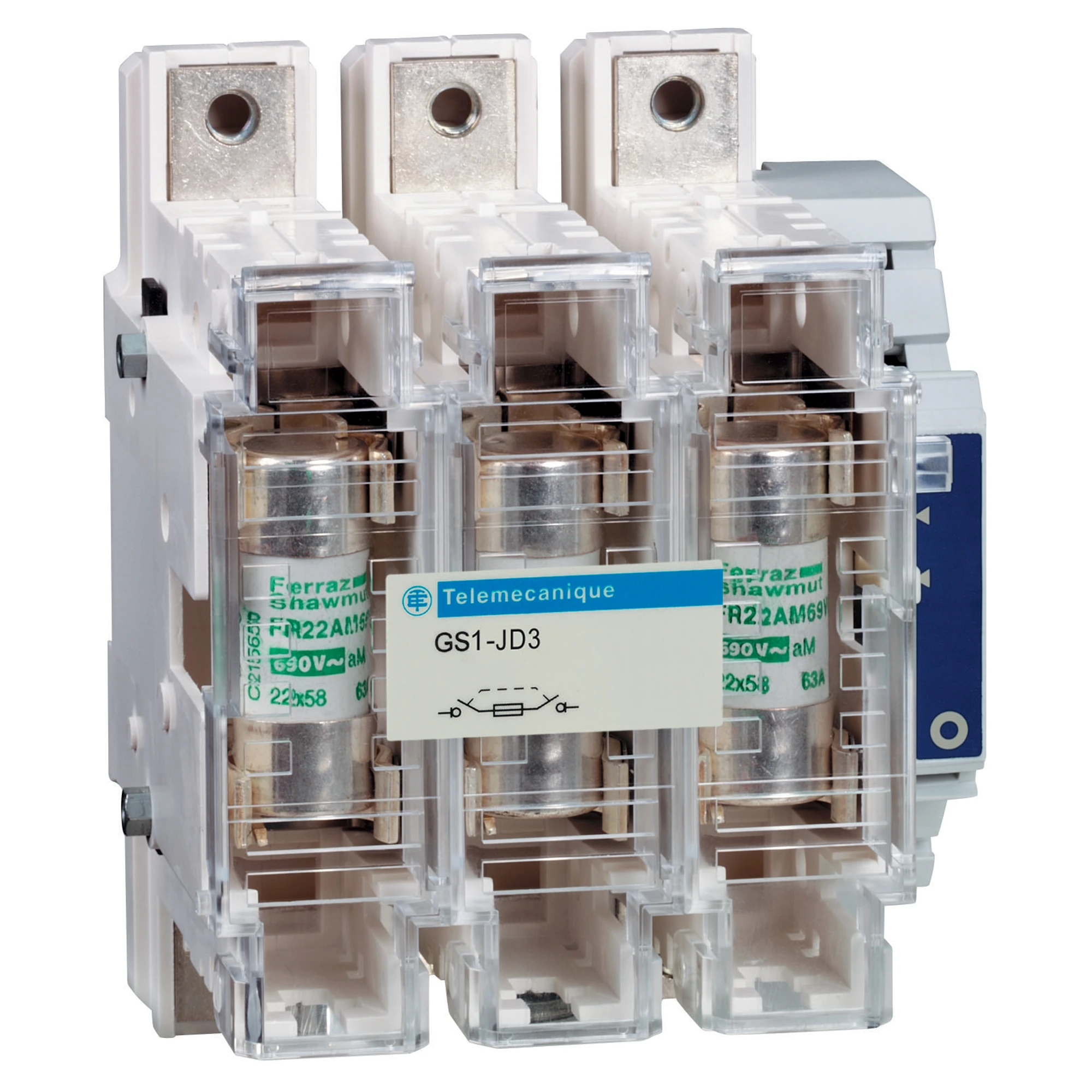 Schneider Electric GS1JD3 Secured Disconnect Switch Base GS1 3p 3 F, NFC, 100A (img_001) Schneider Electric GS1JD3 Secured Disconnect Switch Base GS1 3p 3 F, NFC, 100A (img_001)