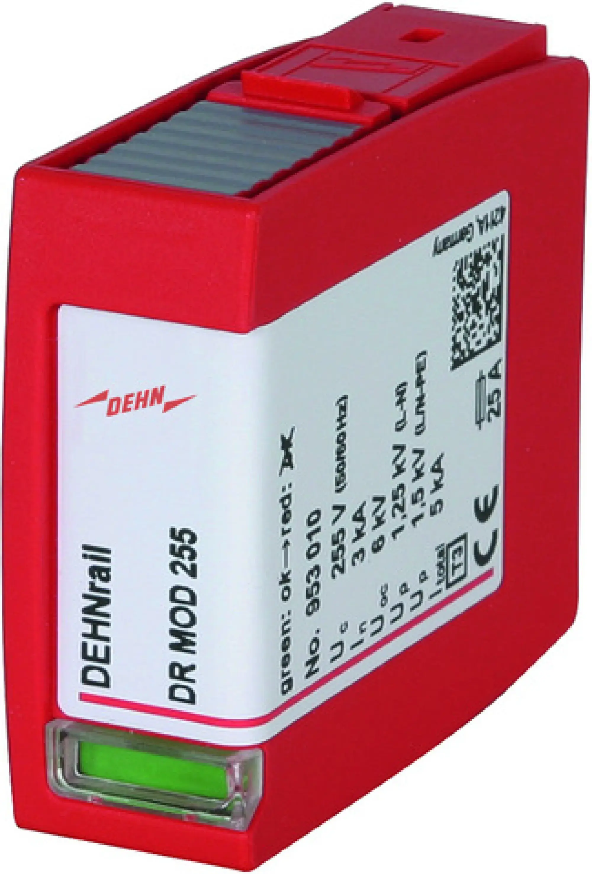 Dehn 953010 2-pole protection module 255V for DEHNrail M surge arrester (img_001)