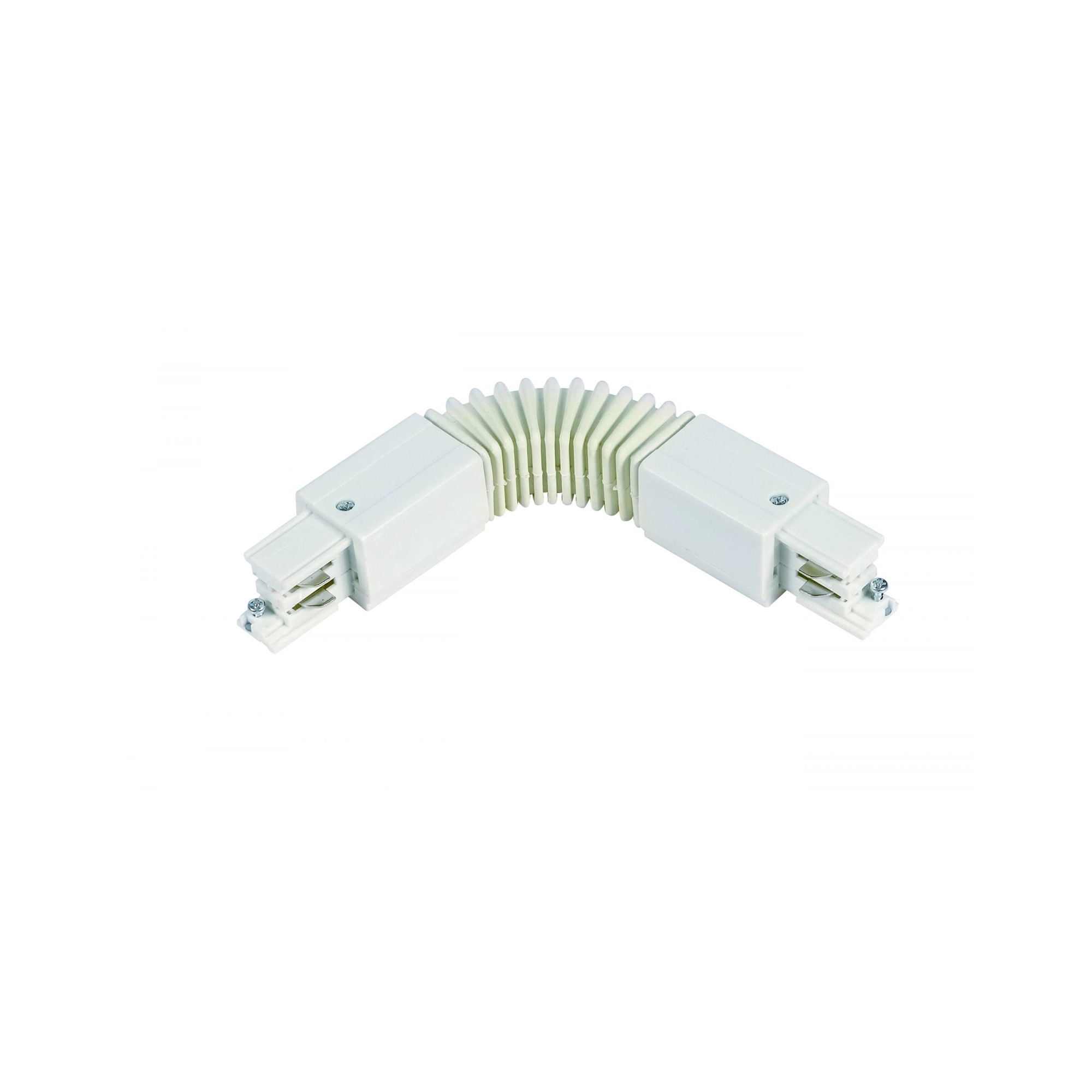 WSU Lights 3-phasen flexibler Verbinder weiß