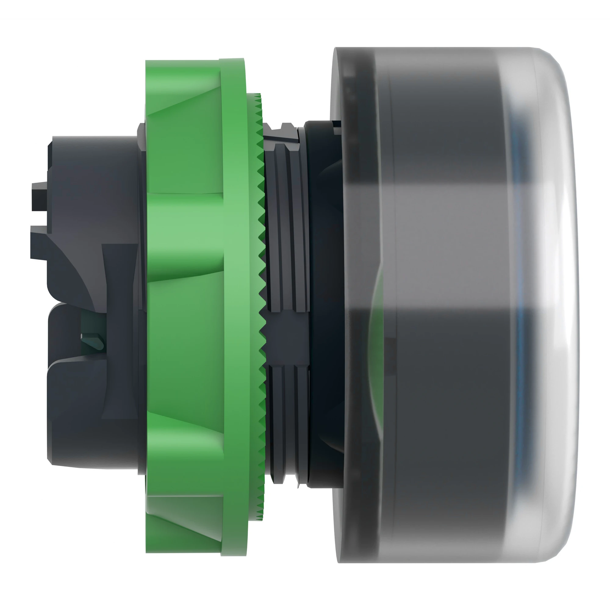 Schneider Electric ZB5AW563 Illuminated Pushbutton, Front Element, Harmony XB5, Plastic, 22mm, Blue, for Universal LED, with Protective Cap (img_003)