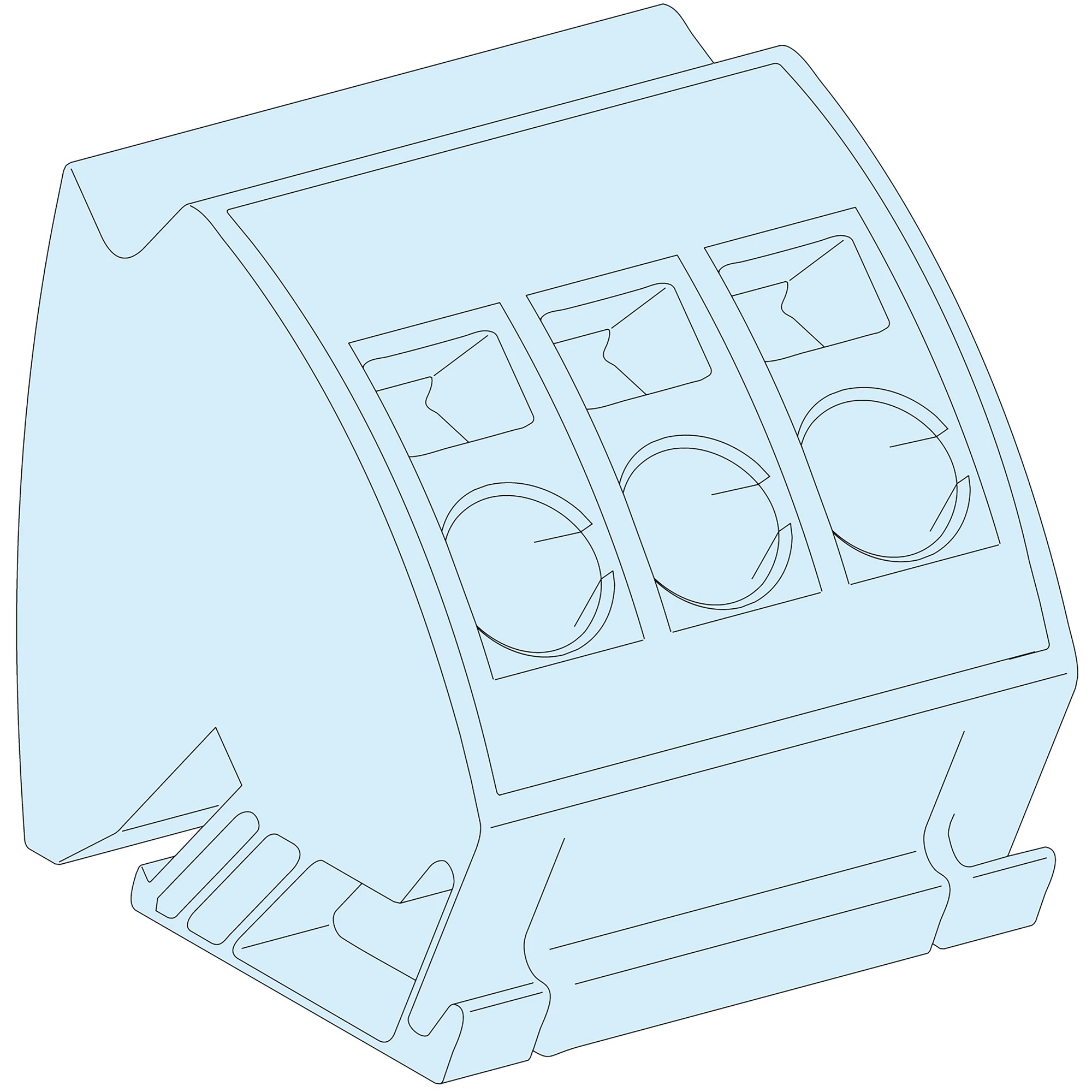 Schneider Electric LVS04215 PrismaSeT-P, Linergy TB, Grounding block, 3x16mm²,Length=37mm,(4 pieces) (img_001) Schneider Electric LVS04215 PrismaSeT-P, Linergy TB, Grounding block, 3x16mm²,Length=37mm,(4 pieces) (img_001)