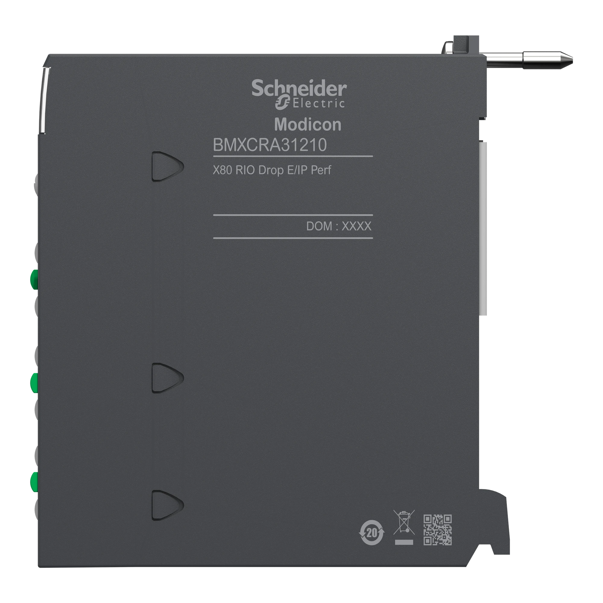 Schneider Electric BMXCRA31210 Modicon X80 RIO Head Adapter for X-Bus Module Carrier as decentralized EthNet/IP Rack, Advanced Features (img_007) Schneider Electric BMXCRA31210 Modicon X80 RIO Head Adapter for X-Bus Module Carrier as decentralized EthNet/IP Rack, Advanced Features (img_007)