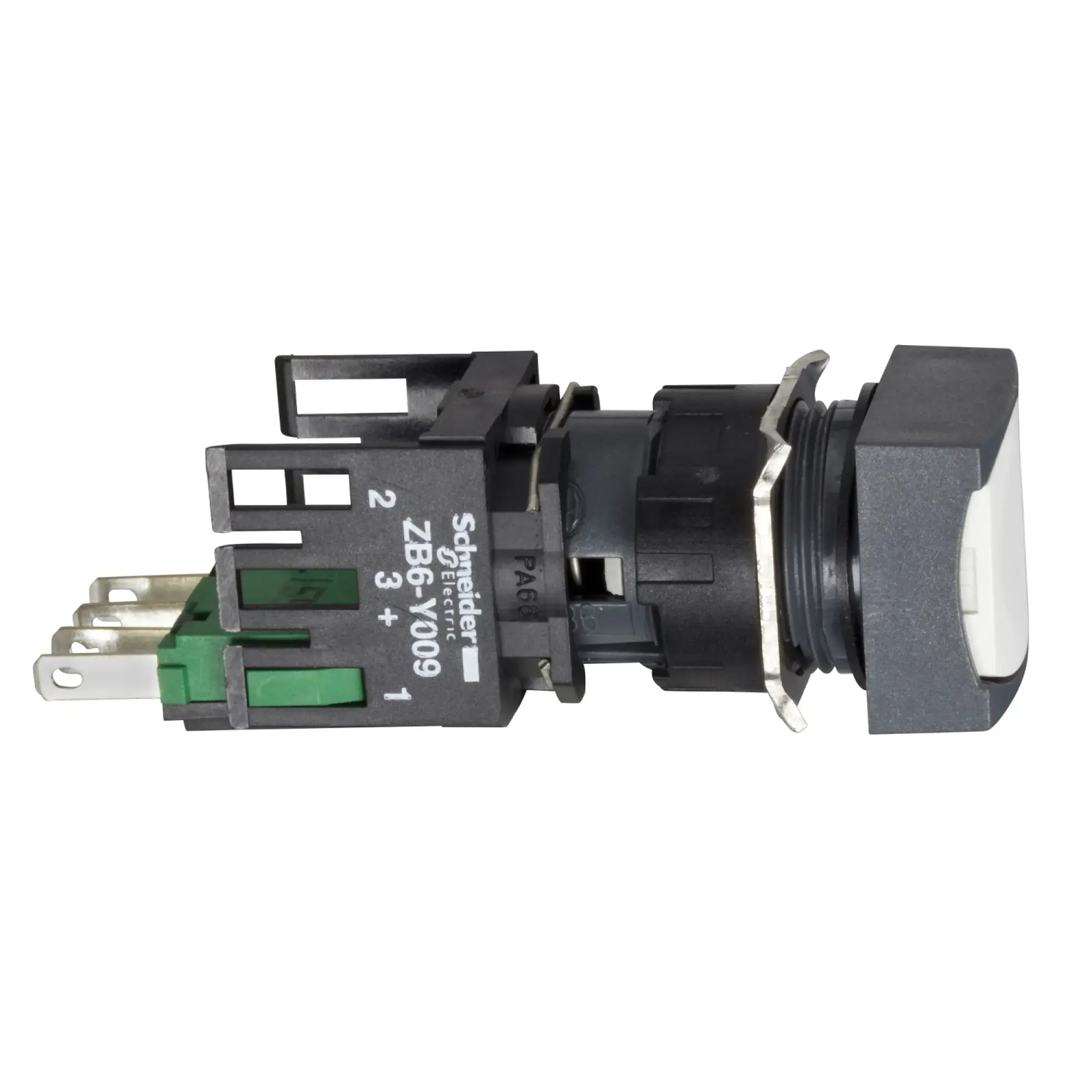 Schneider Electric XB6CA11B Push Button, white Ø 16, flat, without latching, 1S (img_002) Schneider Electric XB6CA11B Push Button, white Ø 16, flat, without latching, 1S (img_002)