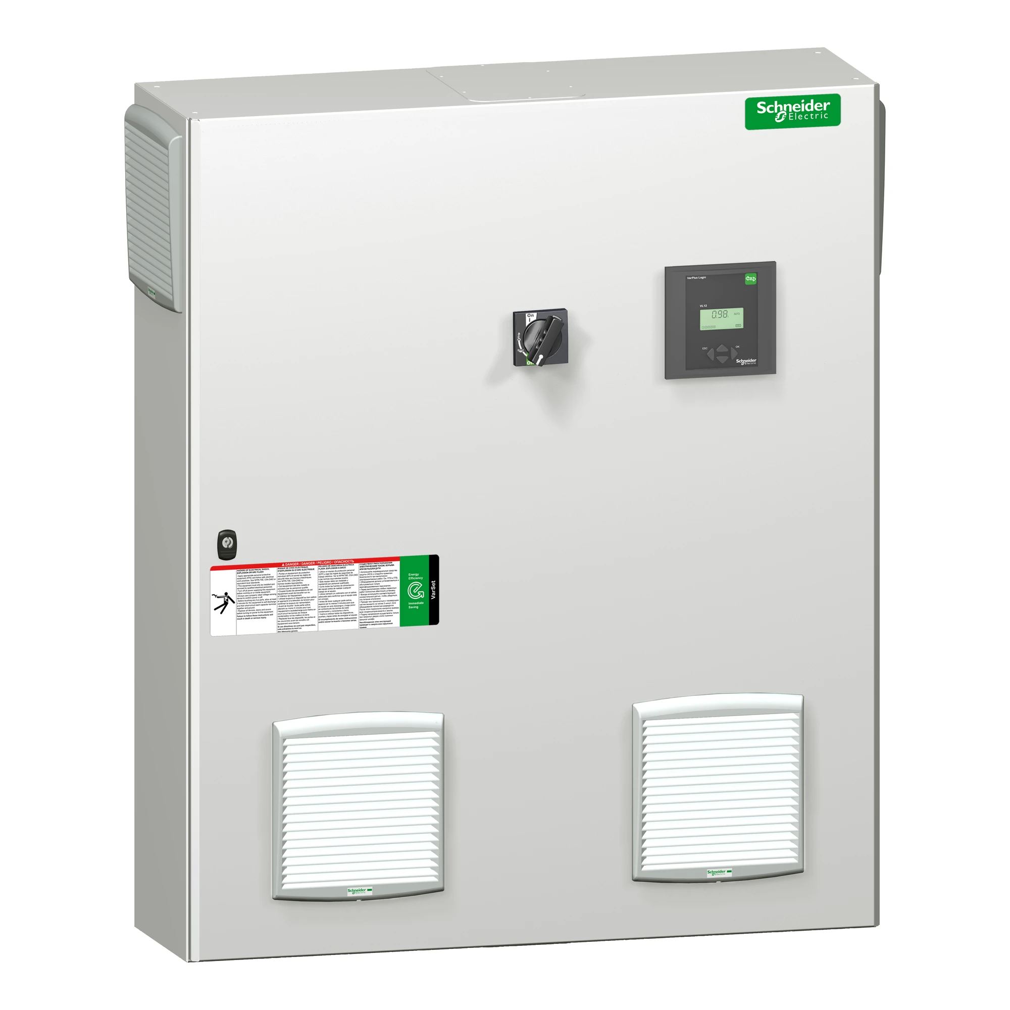 Schneider Electric VLVAW3N03532AA Compensation system Auto, PowerLogic PFC, 238kvar, LS, 400V, 50Hz (img_001) Schneider Electric VLVAW3N03532AA Compensation system Auto, PowerLogic PFC, 238kvar, LS, 400V, 50Hz (img_001)