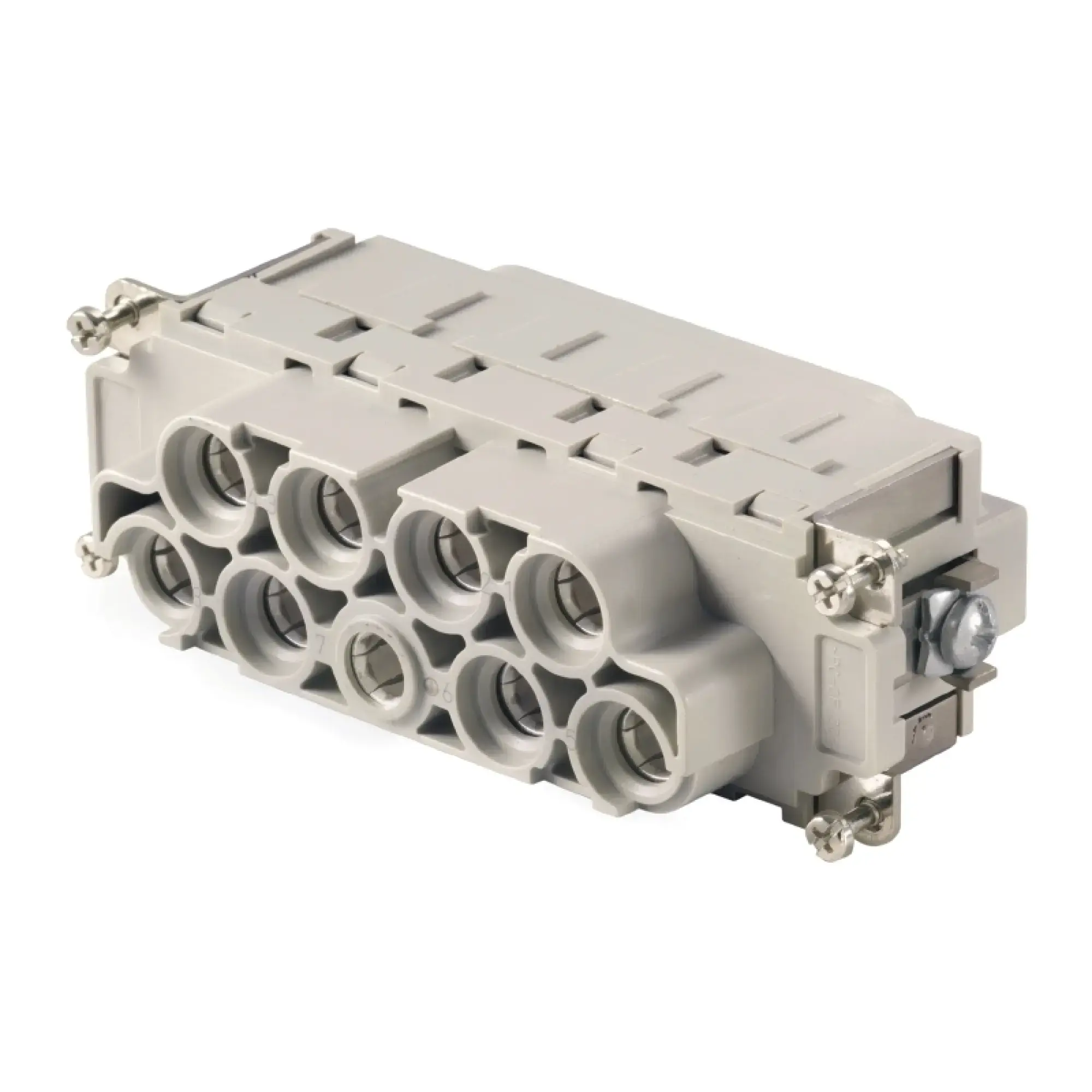 Weidmüller 1023350000 Contact insert (industry plug-in connectors), Female, 690 V, 110 A, Number of poles: 8, Axial screw connection, Size: 8 (img_001) Weidmüller 1023350000 Contact insert (industry plug-in connectors), Female, 690 V, 110 A, Number of poles: 8, Axial screw connection, Size: 8 (img_001)