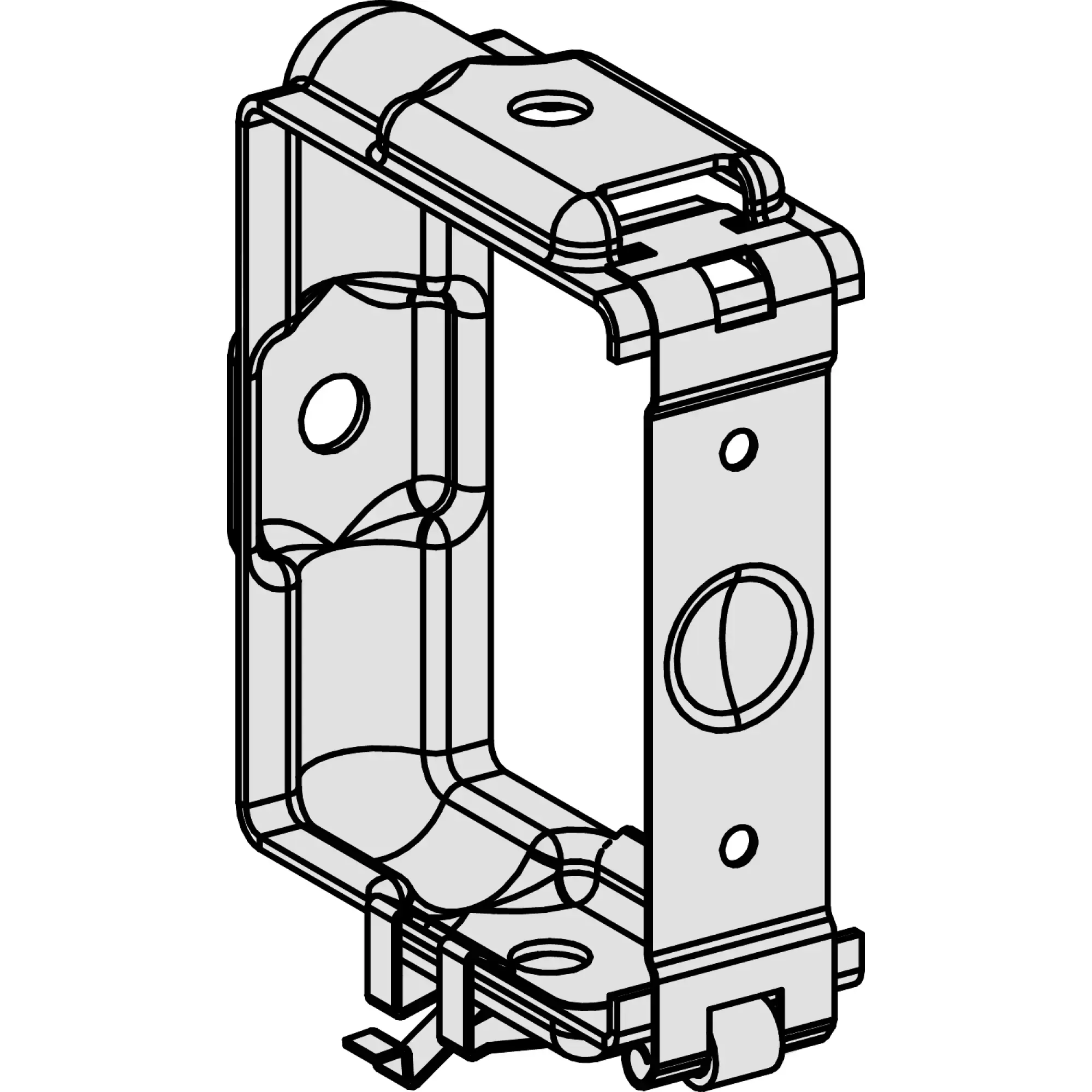 Schneider Electric KBB40ZFL KBB Mounting bracket for luminaires on busbar trunking system (img_002)