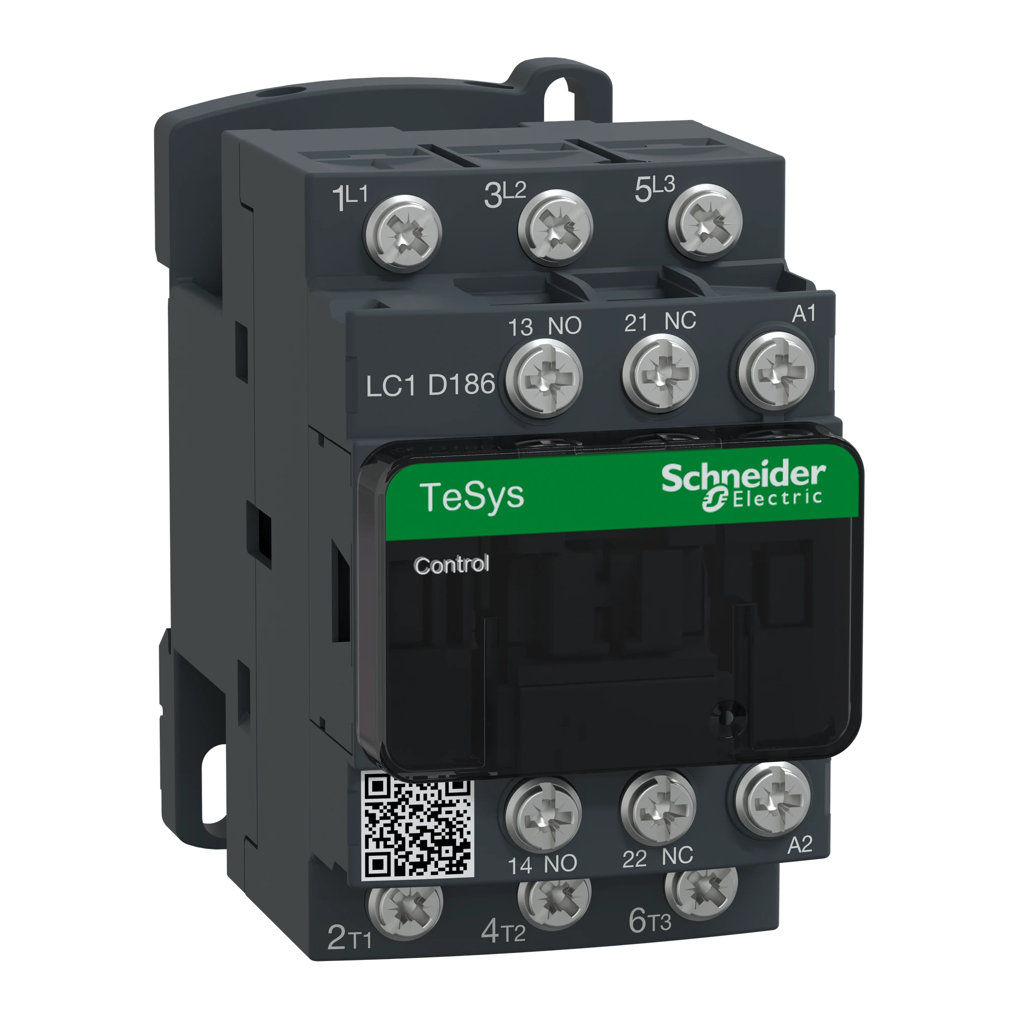 Schneider Electric LC1D186R7 Power contactor LC1D 3p, +1NO+1NC, 7.5 kW, 18 A, 400 V AC3, Coil 440 V AC (img_001)