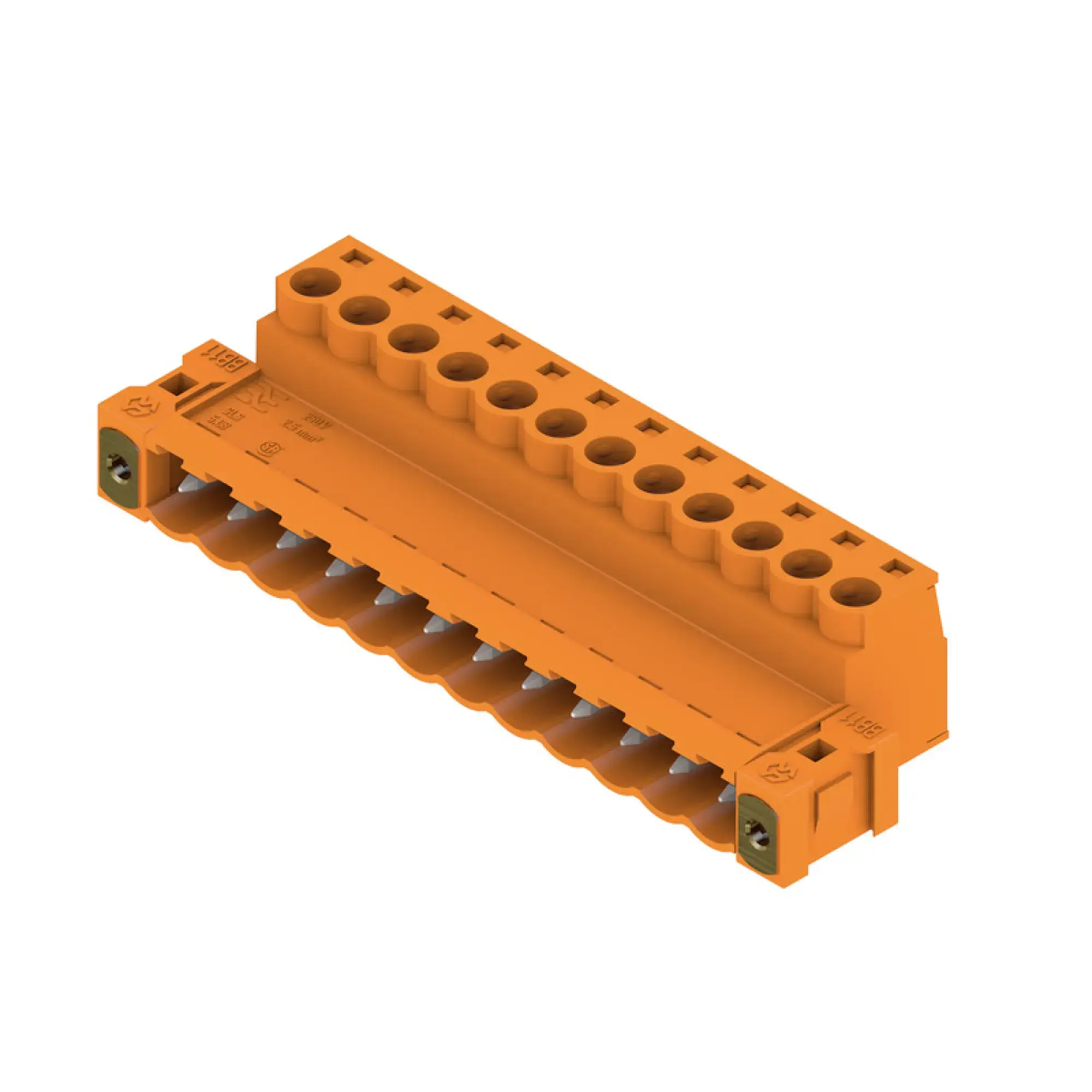 Weidmüller 1846460000 PCB connector (wire connection), 320 V, 21.5 A, Pitch in mm: 5.08, 3.31 mm², Number of poles: 12, Clamping yoke connection, Box (img_001) Weidmüller 1846460000 PCB connector (wire connection), 320 V, 21.5 A, Pitch in mm: 5.08, 3.31 mm², Number of poles: 12, Clamping yoke connection, Box (img_001)