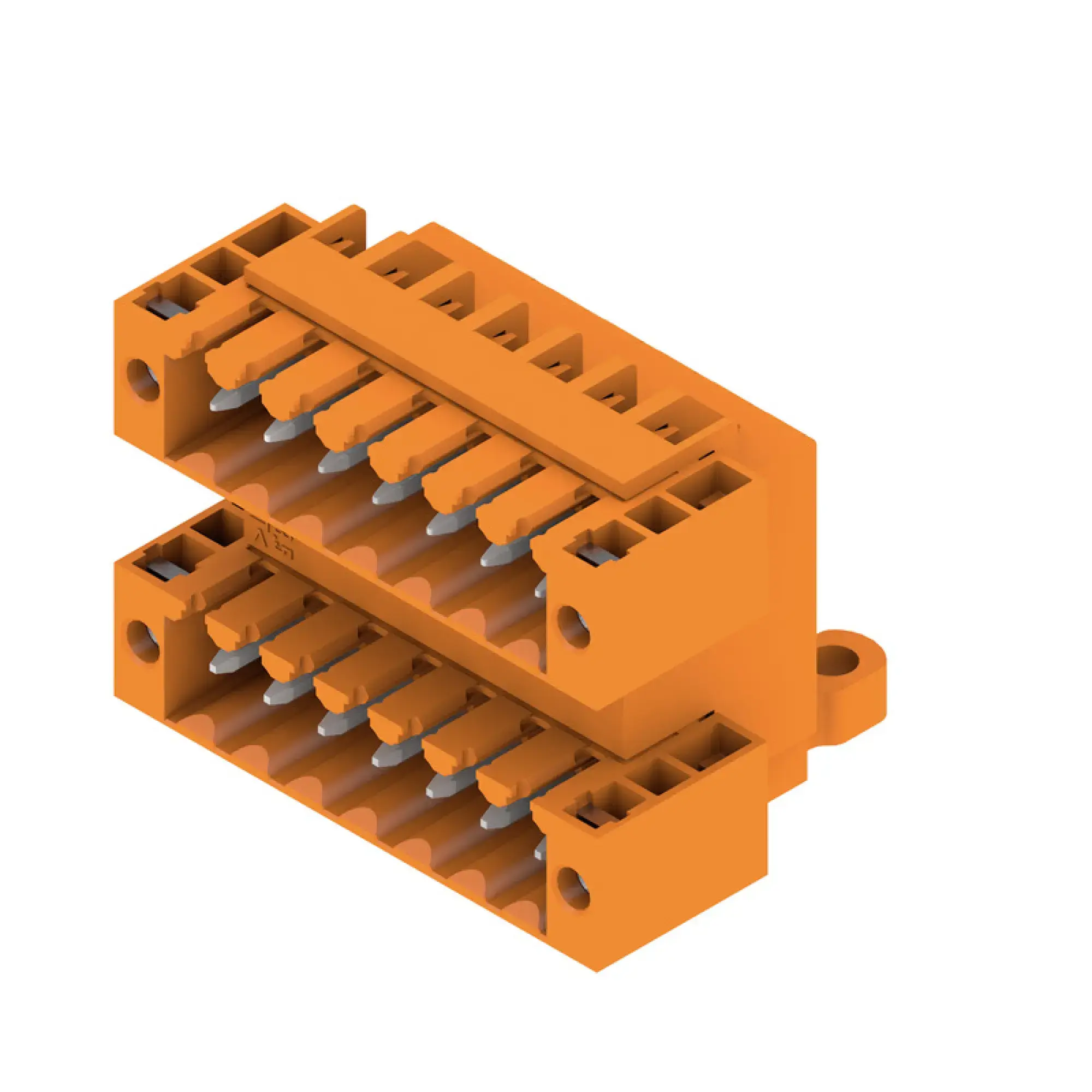 Weidmüller 1633860000 PCB connector (board connection), 160 V, 10.5 A, Pitch in mm: 3.50, Number of poles: 14, THT solder connection, Box (img_001)