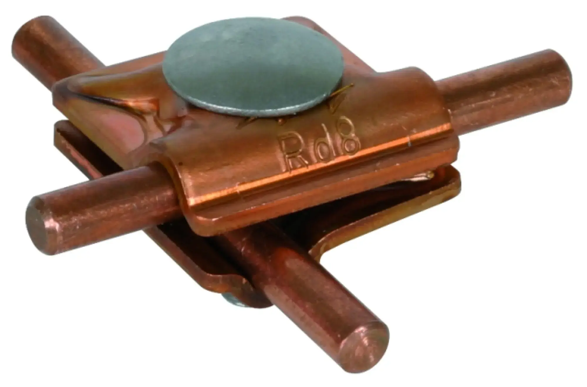 Dehn 390067 MV clamp Cu f. Rd 8mm with truss head screw (img_001)