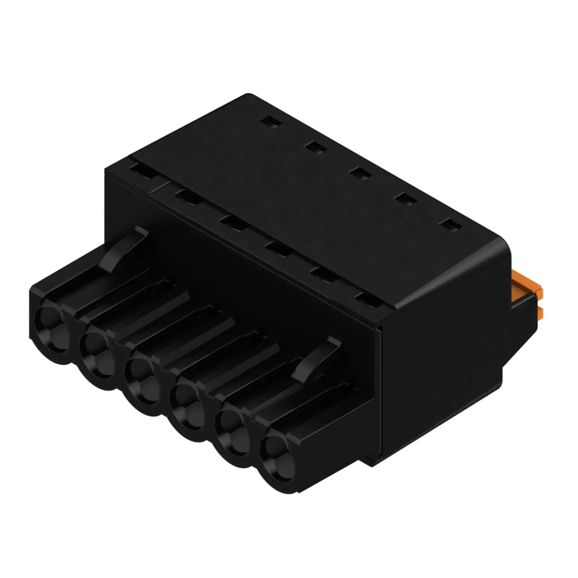 Weidmüller 1017720000 PCB connector (wire connection), 320 V, 23 A, Pitch in mm: 5.00, 3.31 mm², Number of poles: 6, PUSH IN with actuator, Box (img_001)