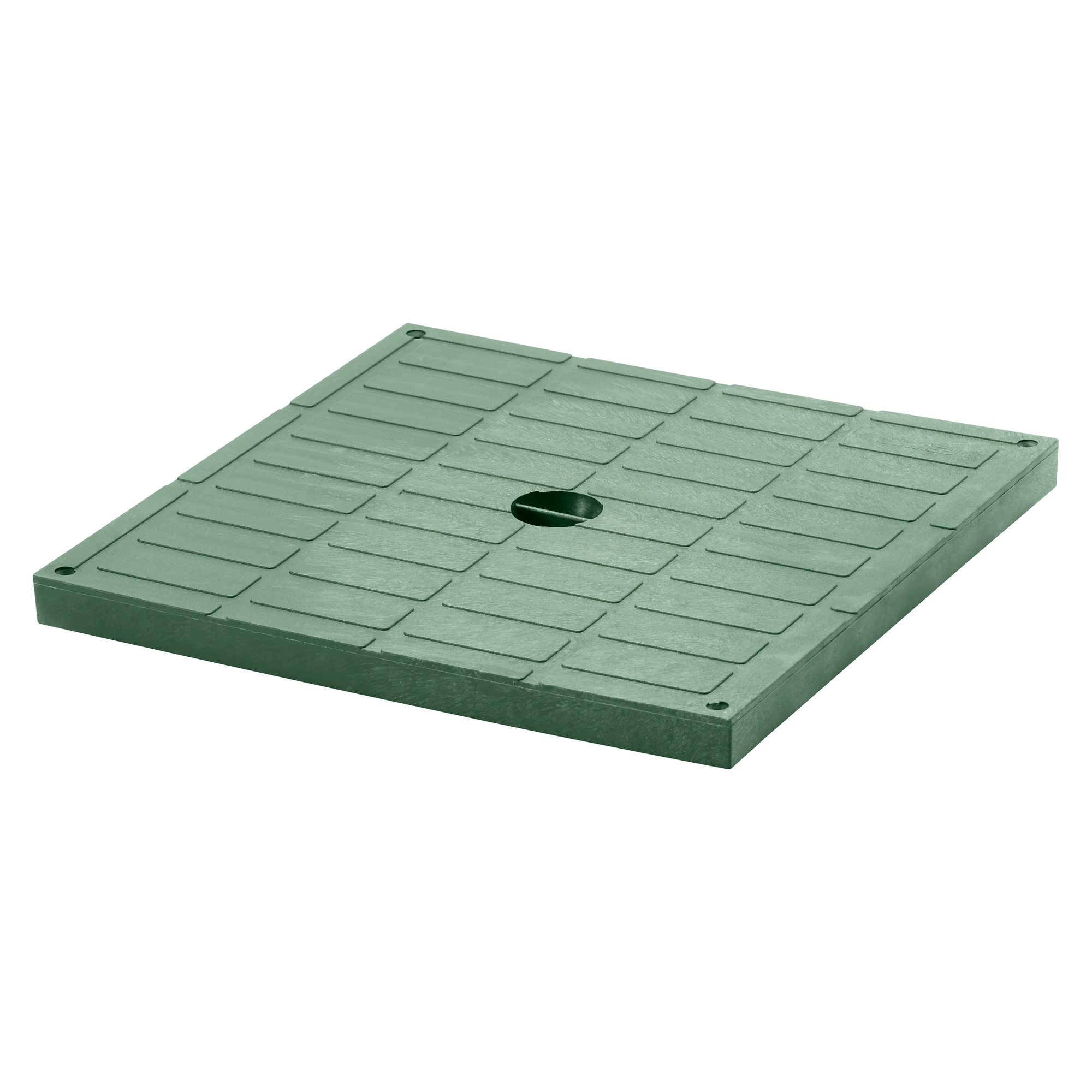 GEWISS DX59930 HIGH RESISTANCE CLOSED COVER - GREEN - FOR SQUARE ACCES CHAMBER 550X550X520 (img_001)