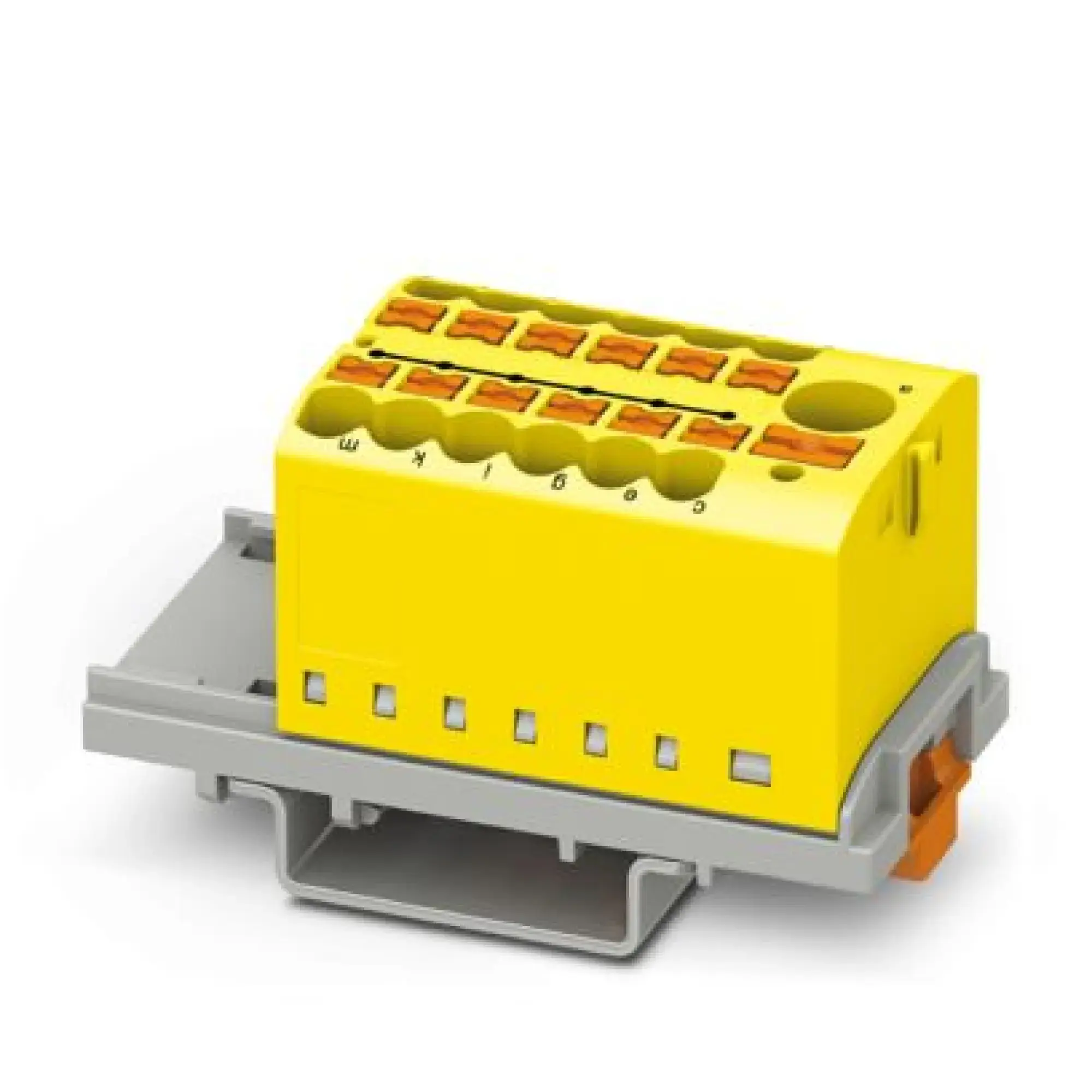 Phoenix Contact 3273094 Distribution block PTFIX 6/12X2,5-NS35 YE (img_001)