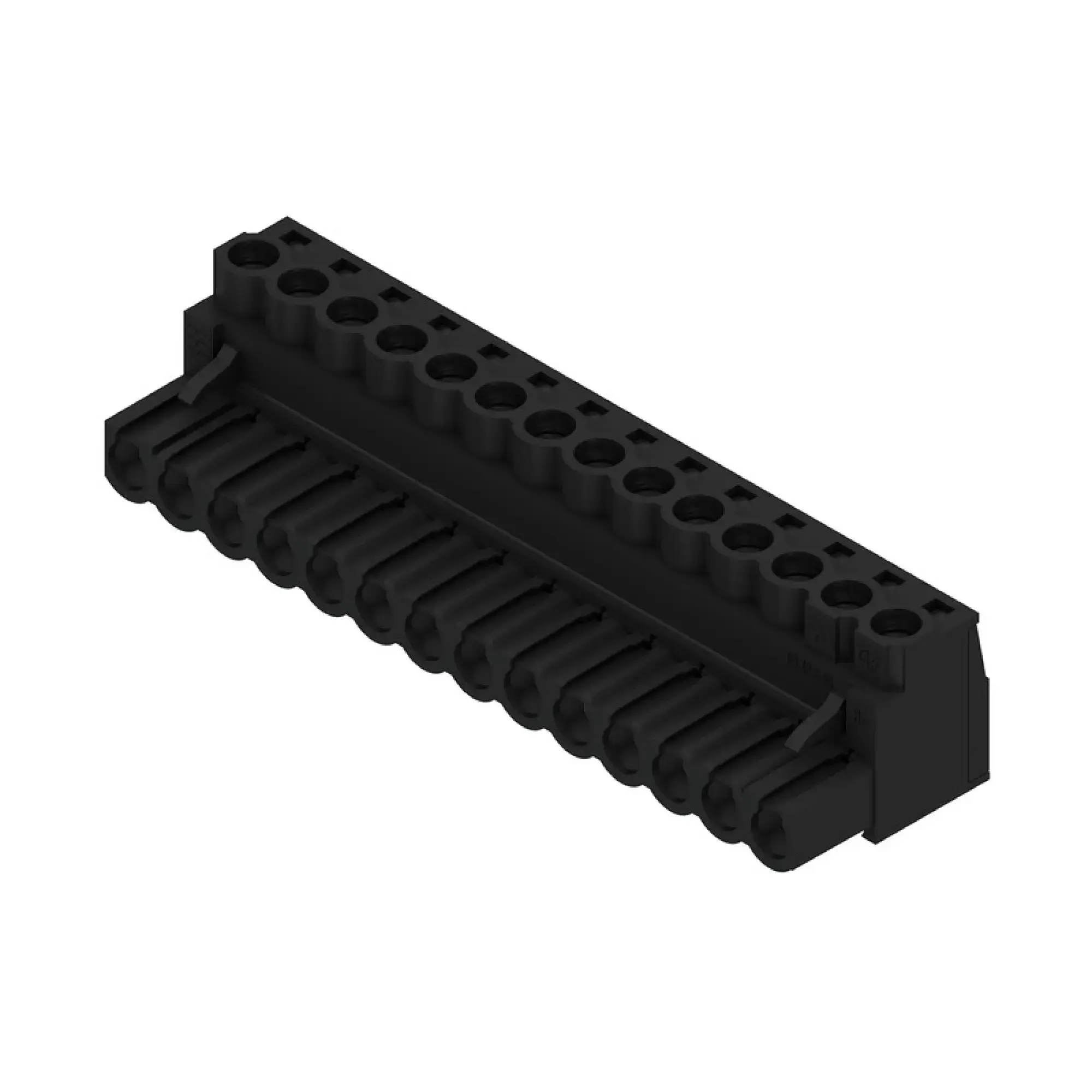 Weidmüller 1943930000 PCB connector (wire connection), 320 V, 23 A, Pitch in mm: 5.08, 4 mm², Number of poles: 14, Clamping yoke connection, Box (img_001) Weidmüller 1943930000 PCB connector (wire connection), 320 V, 23 A, Pitch in mm: 5.08, 4 mm², Number of poles: 14, Clamping yoke connection, Box (img_001)