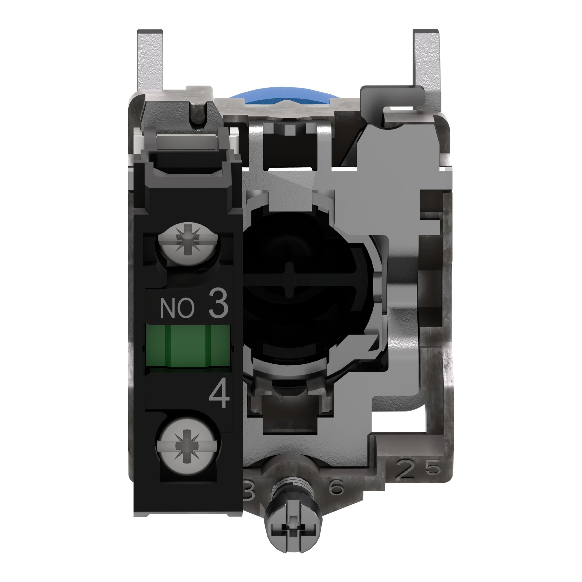 Schneider Electric XB4BPS61EX Push Button, Harmony XB4, Metal, 22mm, blue, momentary, with protective cover, 1NO, ATEX (img_002) Schneider Electric XB4BPS61EX Push Button, Harmony XB4, Metal, 22mm, blue, momentary, with protective cover, 1NO, ATEX (img_002)