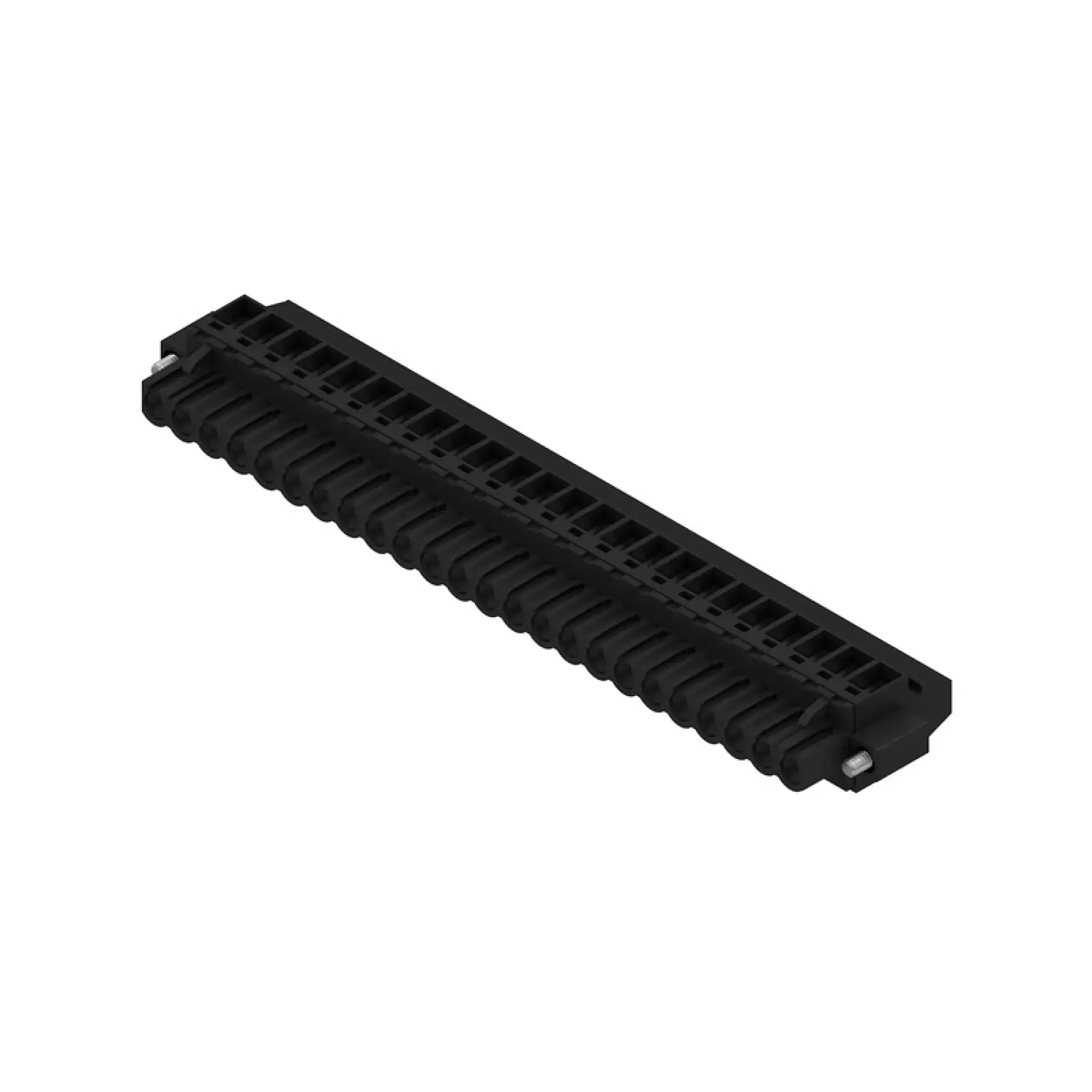 Weidmüller 1950260000 PCB connector (wire connection), 320 V, 23 A, Pitch in mm: 5.08, 4 mm², Number of poles: 24, Clamping yoke connection, Box (img_001)