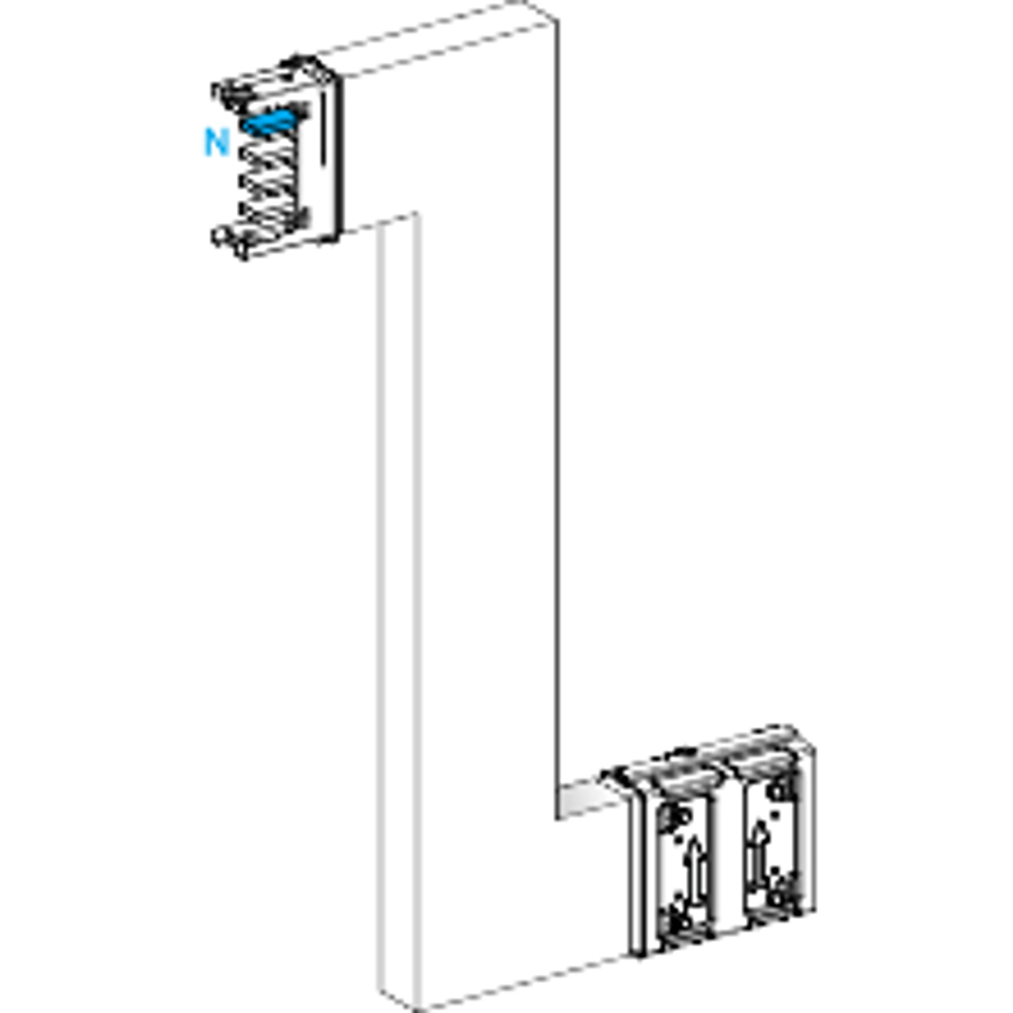Schneider Electric KSA400DZE41A KSA Z-Element, 400A, upright, upwards-downwards, selectable length (img_001) Schneider Electric KSA400DZE41A KSA Z-Element, 400A, upright, upwards-downwards, selectable length (img_001)