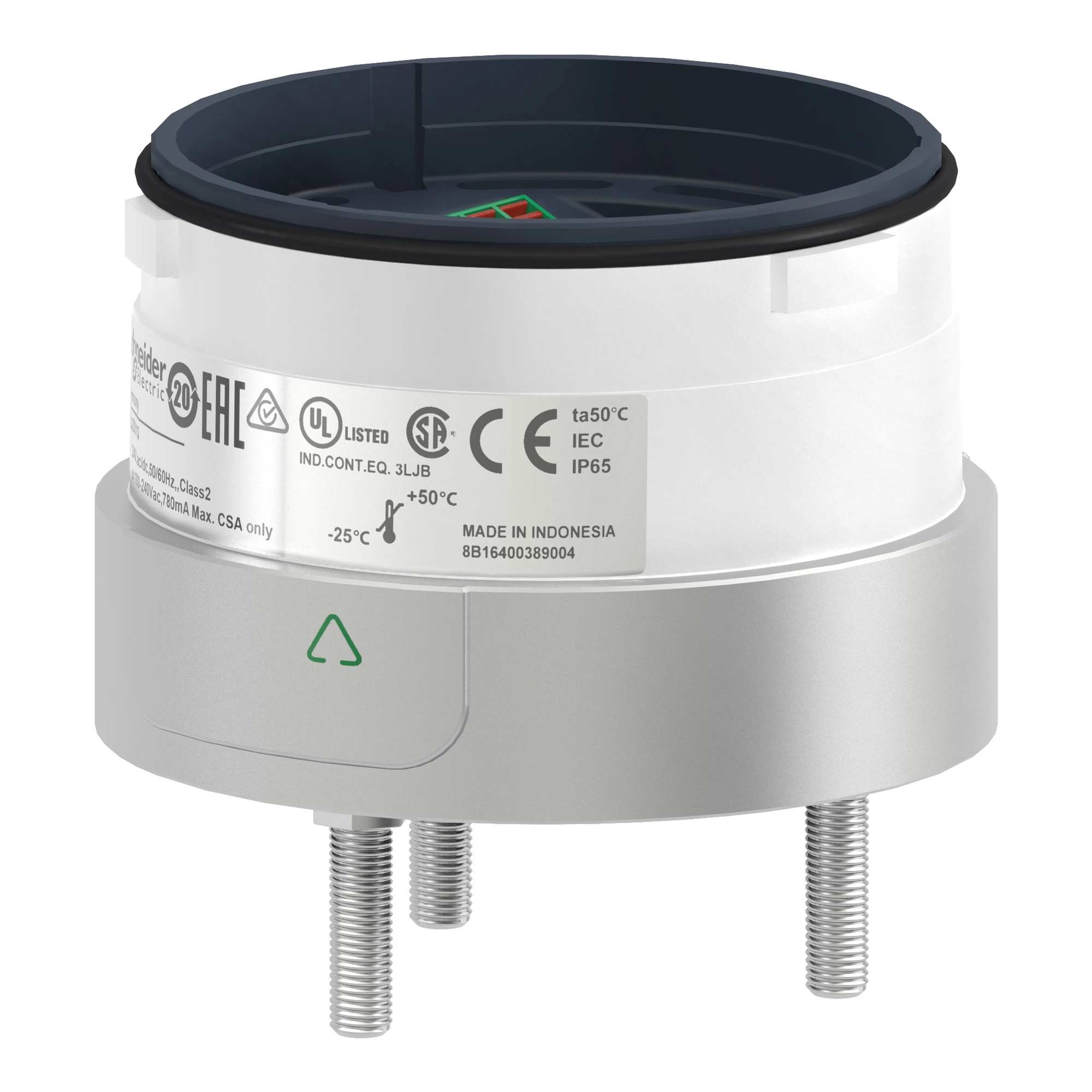 Schneider Electric XVUZ01Q Direct Mounting Plate, Harmony XVU, Modular, 3 x M4, 60mm, Silver, IP65, 24V ACDC, 110-240V AC (img_004) Schneider Electric XVUZ01Q Direct Mounting Plate, Harmony XVU, Modular, 3 x M4, 60mm, Silver, IP65, 24V ACDC, 110-240V AC (img_004)