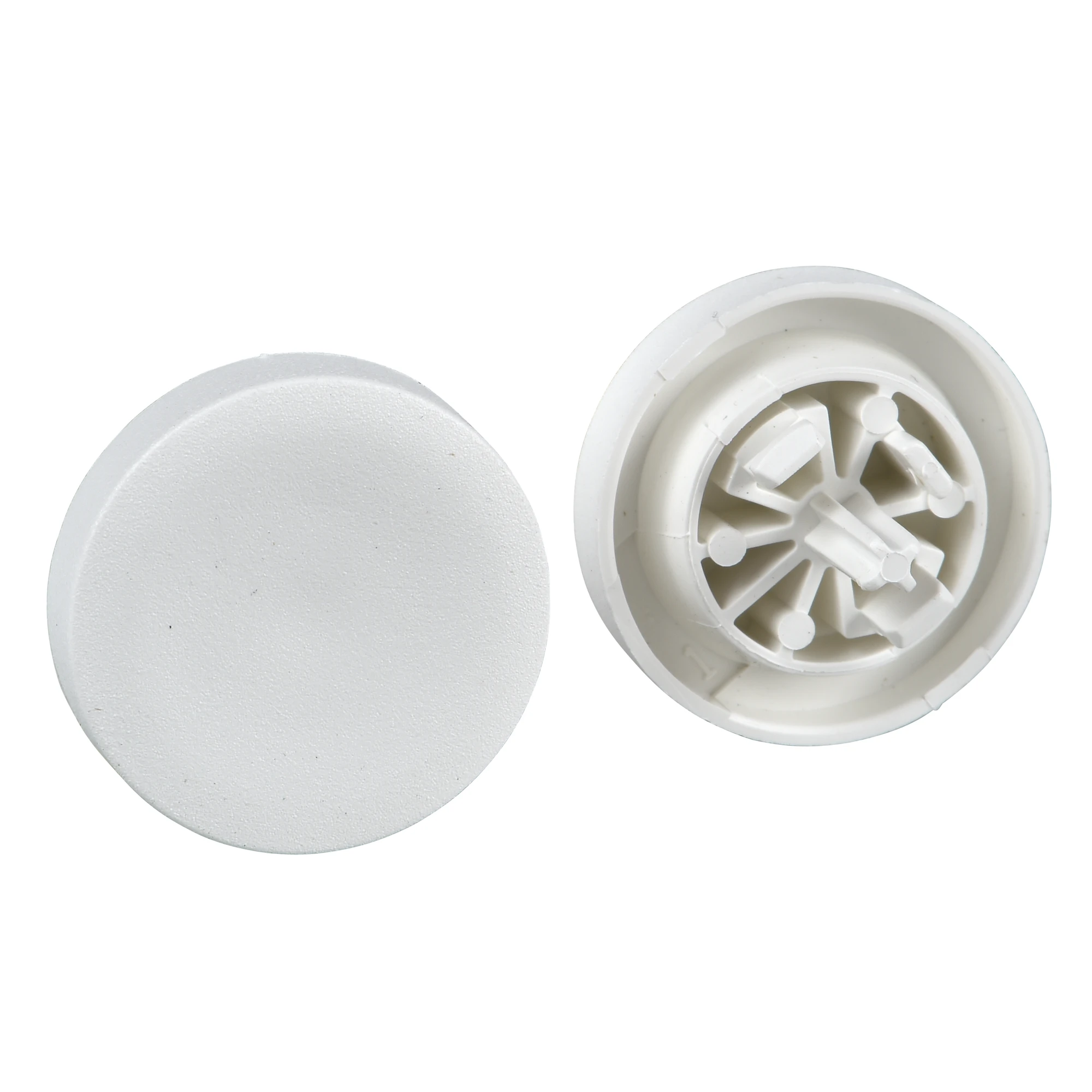 Schneider Electric ZBL1 Button label, white, blank for protruding round push-button Ø22 (img_001)