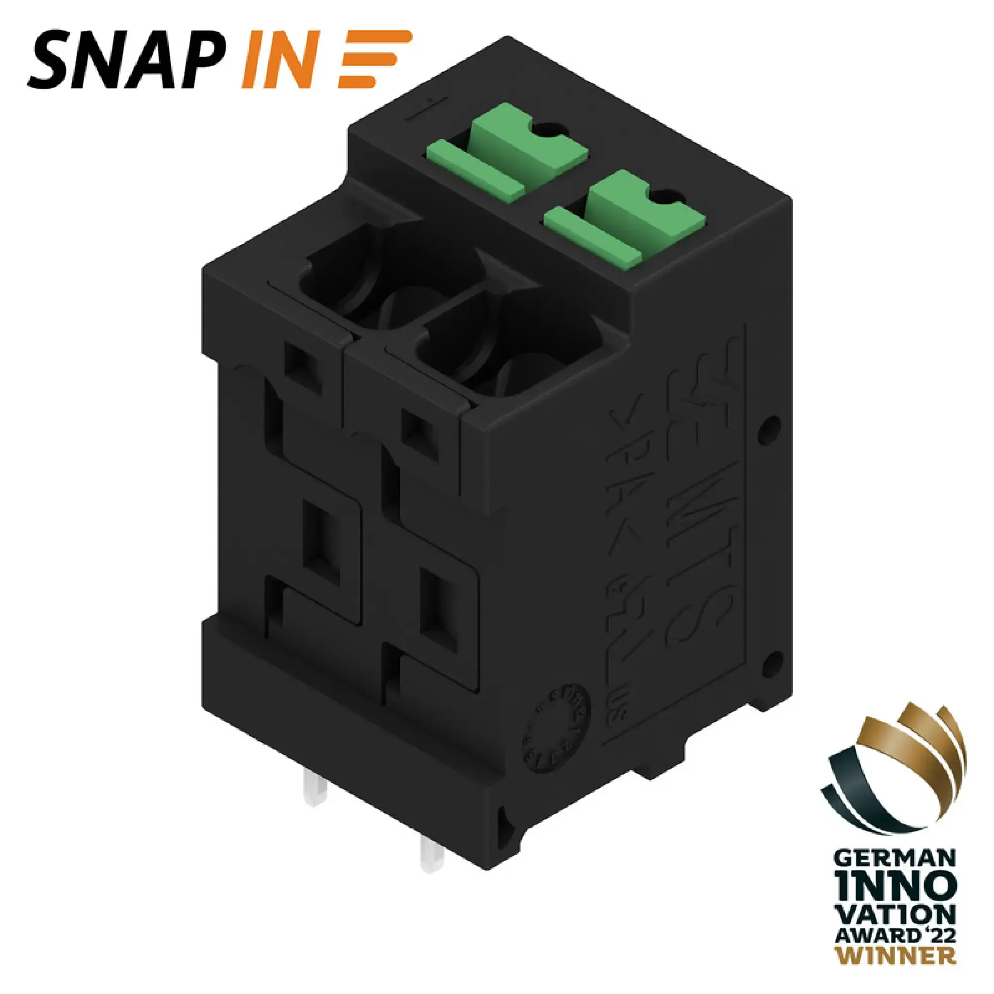 Weidmüller 2913710000 PCB terminal, 320 V, 32 A, Pitch in mm: 5.00, 4 mm², Number of poles: 2, SNAP IN, THT solder connection, 180°, Tube (img_001) Weidmüller 2913710000 PCB terminal, 320 V, 32 A, Pitch in mm: 5.00, 4 mm², Number of poles: 2, SNAP IN, THT solder connection, 180°, Tube (img_001)