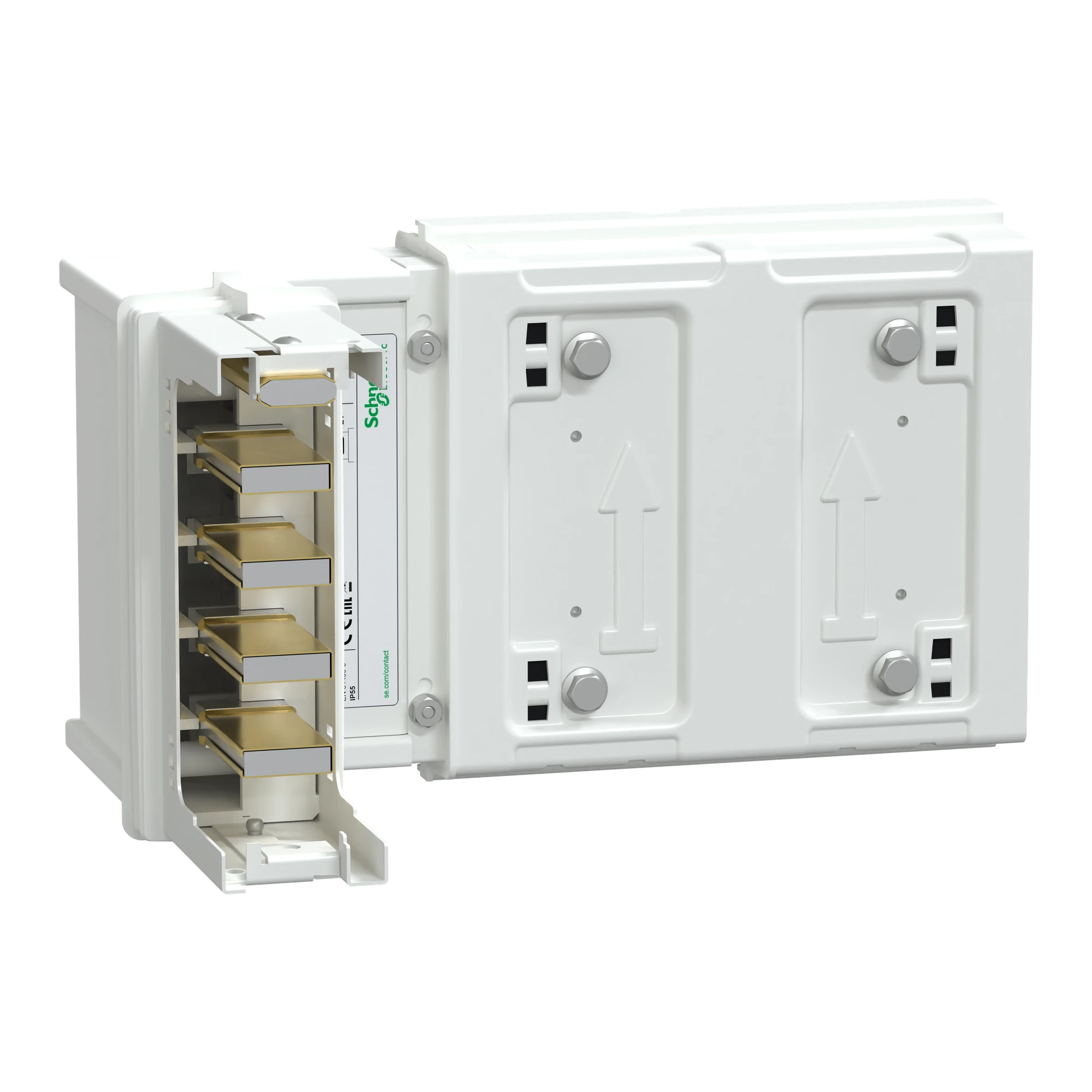 Schneider Electric KSA250DLC401 KSA Angular Element, 250A, Upright, Standard Length (img_001)