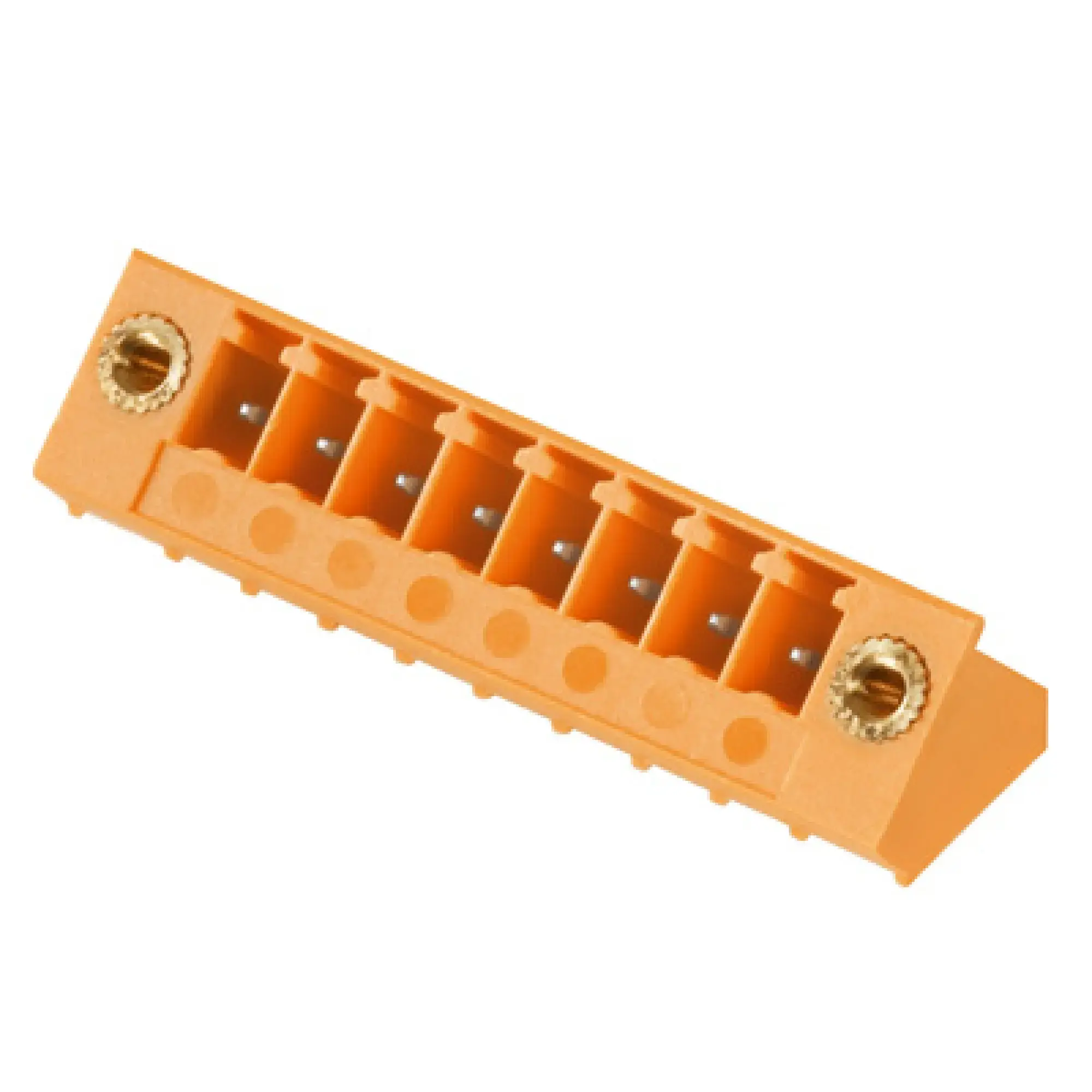 Weidmüller 1976800000 PCB connector (board connection), 160 V, 17.5 A, Pitch in mm: 3.81, Number of poles: 8, THT solder connection, Box (img_001)