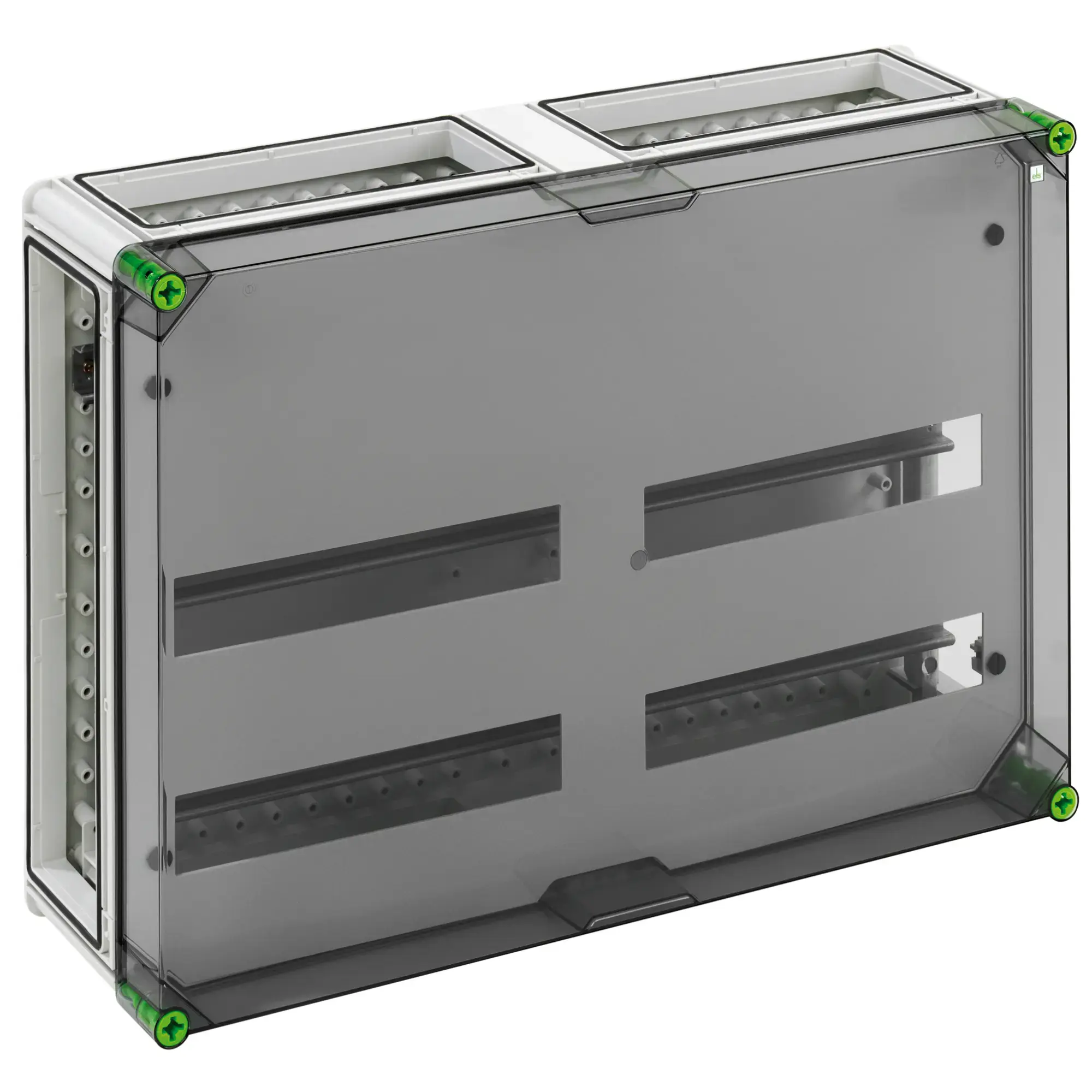 Spelsberg 01455601 Distribution board, Type of protection IP65, Impact strength IK08, Protection class II, Ui 690V AC, Rated insulation voltage 1000V DC, Halogen free (img_001)