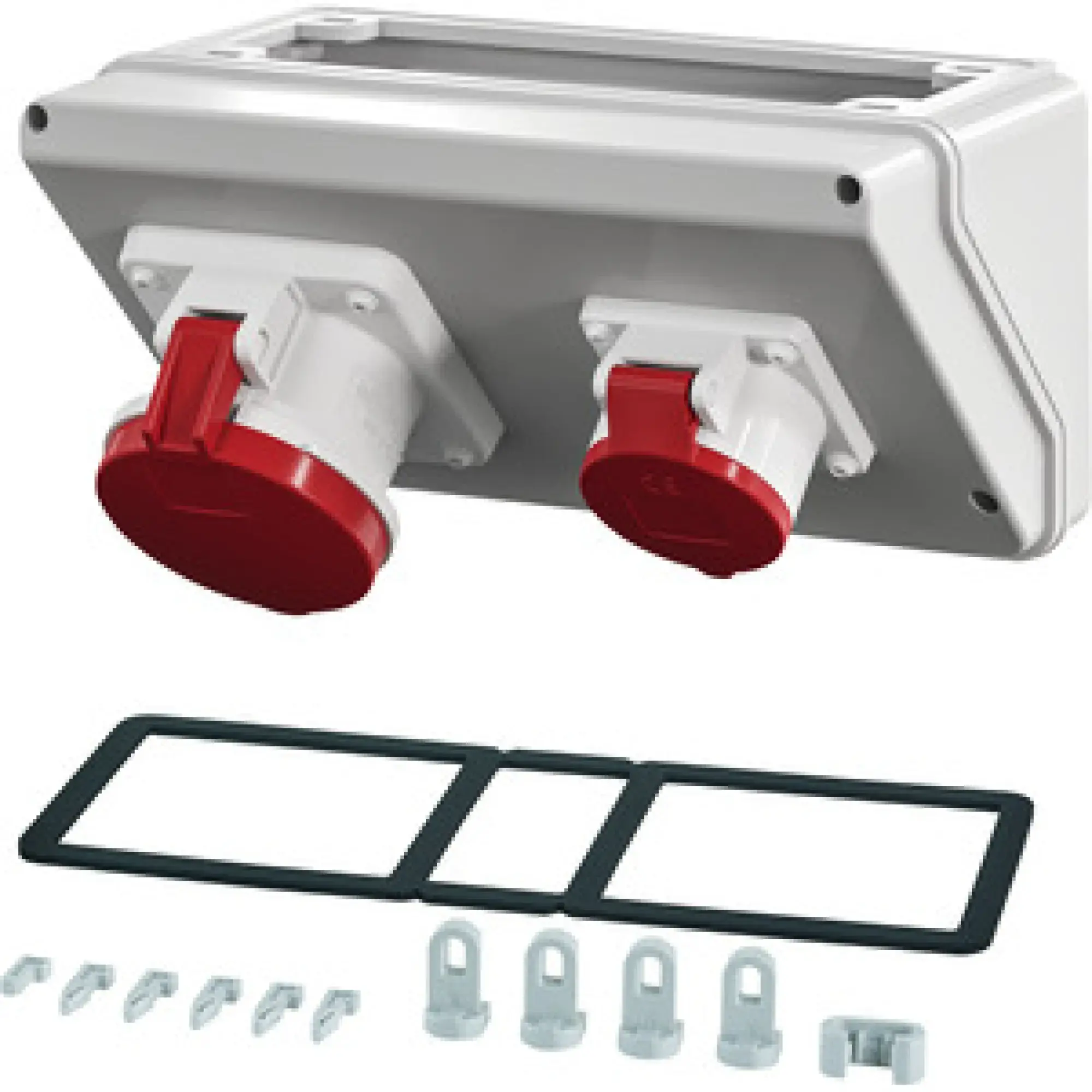 Hensel 20001086 Mi Connection Box, CEE 32A, + CEE 63A, 5p., 400V, 6h Mi CB 14 (img_001)