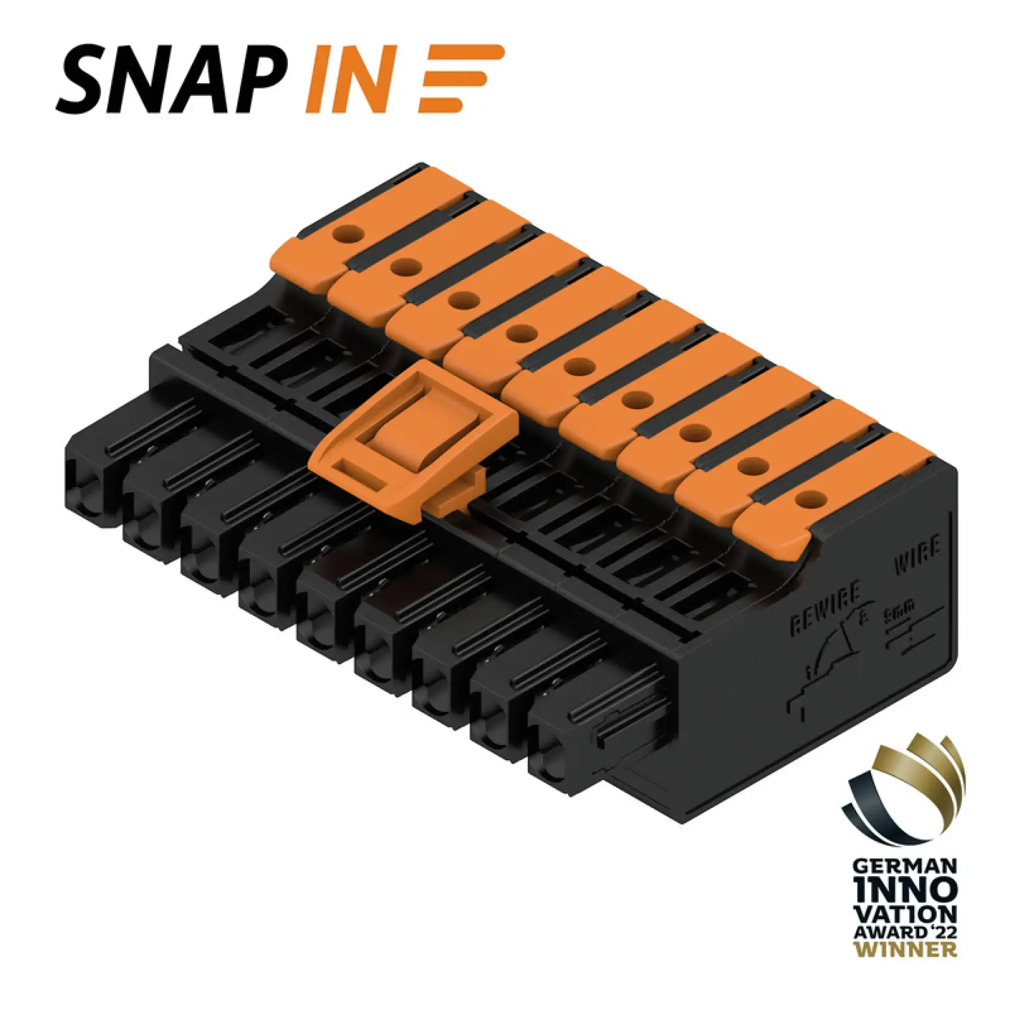 Weidmüller 2741740000 PCB connector (wire connection), 320 V, 26.8 A, Pitch in mm: 5.00, 4 mm², Number of poles: 9, SNAP IN, Box (img_001) Weidmüller 2741740000 PCB connector (wire connection), 320 V, 26.8 A, Pitch in mm: 5.00, 4 mm², Number of poles: 9, SNAP IN, Box (img_001)