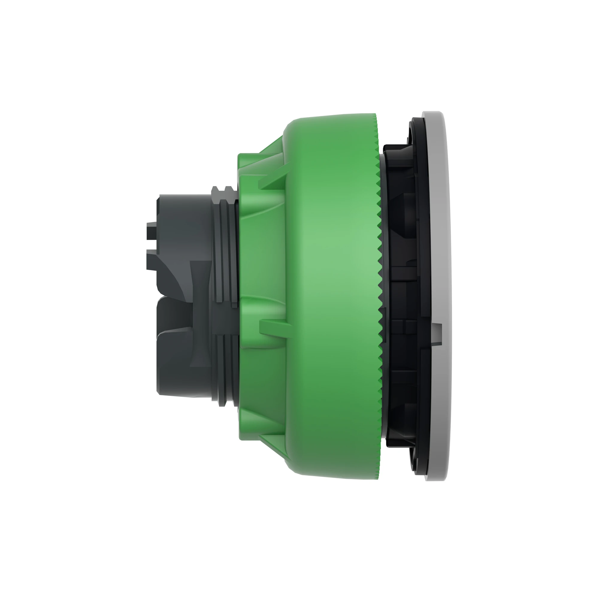 Schneider Electric ZB5FH043C0 Illuminated pushbutton, front element, Harmony XB5F, plastic, 30mm, red, unlabeled, for universal LED, latching (img_004)