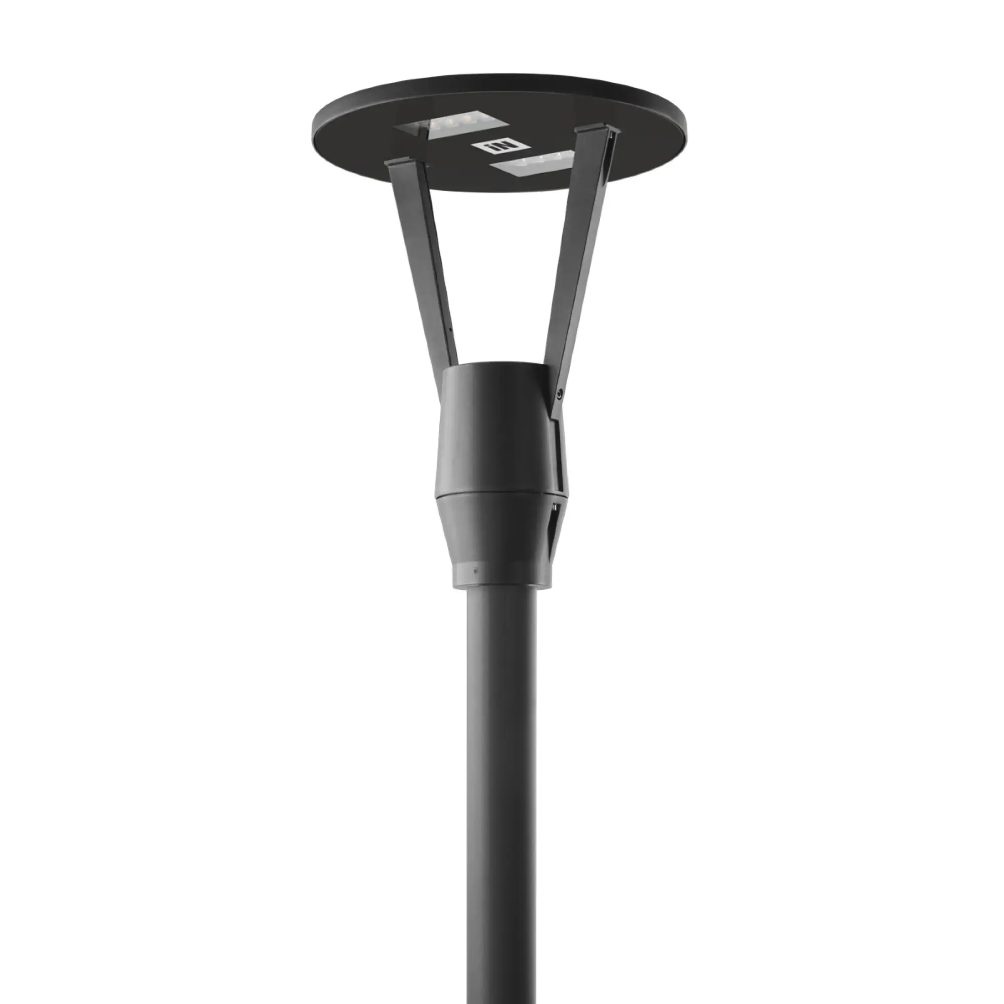 Performance iN Lighting 3116033 LED-Mastleuchte 3000K 40W D4i ZHAGA runde extrabreite Streuoptik 3116033 (img_005)