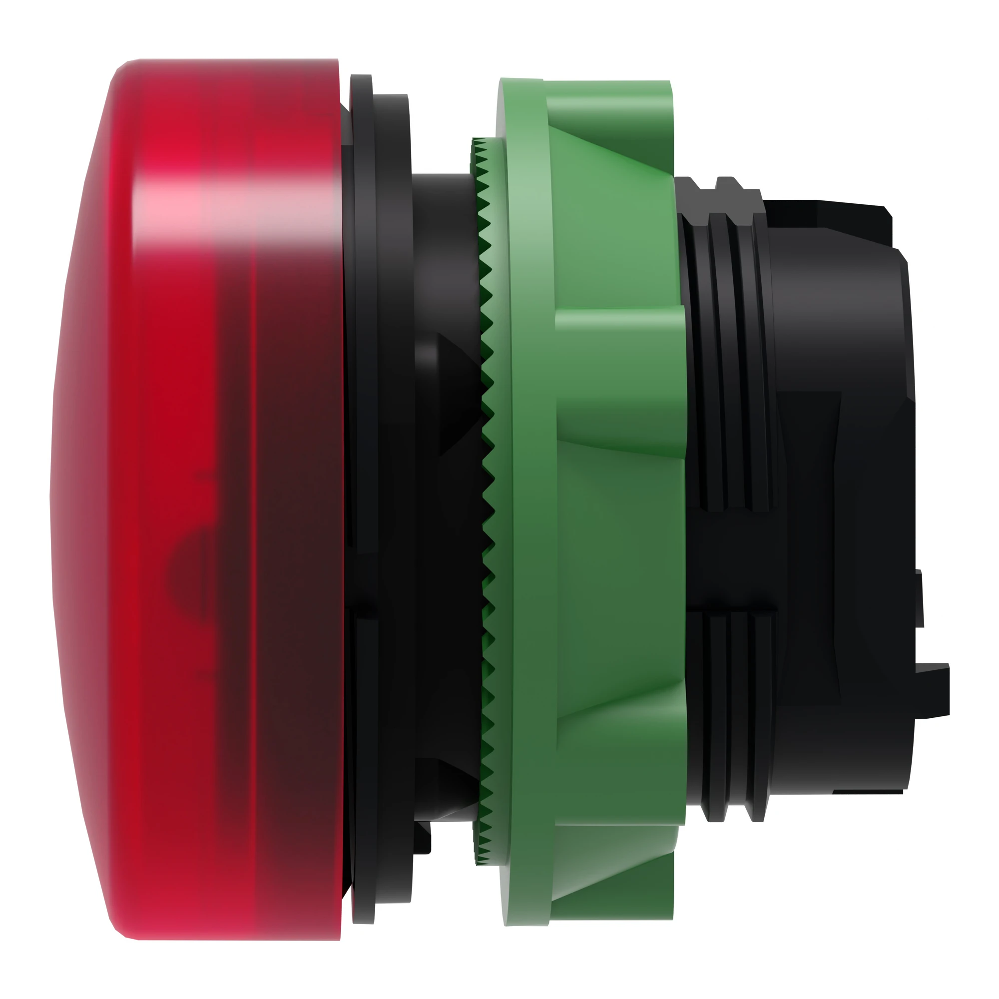 Schneider Electric ZB5AV043 Signal lamp, front element, Harmony XB5, plastic, 22mm, red, for universal LED, smooth dome (img_007)