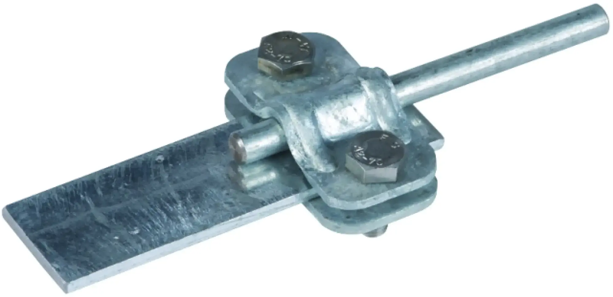 Dehn 459030 UNI disconnecting clamp, St/tZn for Rd 8-10/Fl 30mm (img_001) Dehn 459030 UNI disconnecting clamp, St/tZn for Rd 8-10/Fl 30mm (img_001)