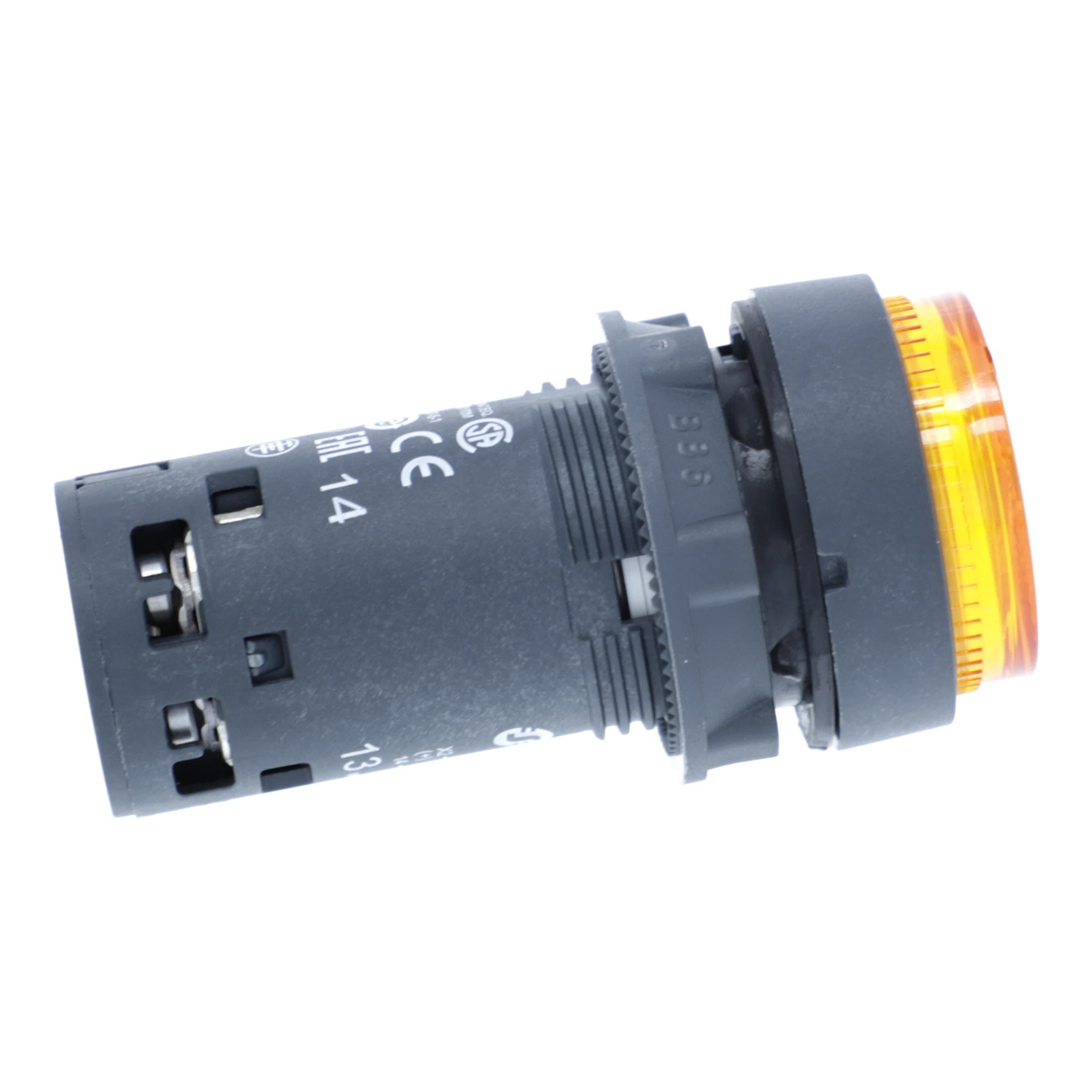 Schneider Electric XB7NW35B1 Illuminated Pushbutton, Harmony XB7, Monoblock, Plastic, Ø22mm, Orange, Integrated LED, 24V ACDC, 1S, Screw Terminal (img_002) Schneider Electric XB7NW35B1 Illuminated Pushbutton, Harmony XB7, Monoblock, Plastic, Ø22mm, Orange, Integrated LED, 24V ACDC, 1S, Screw Terminal (img_002)