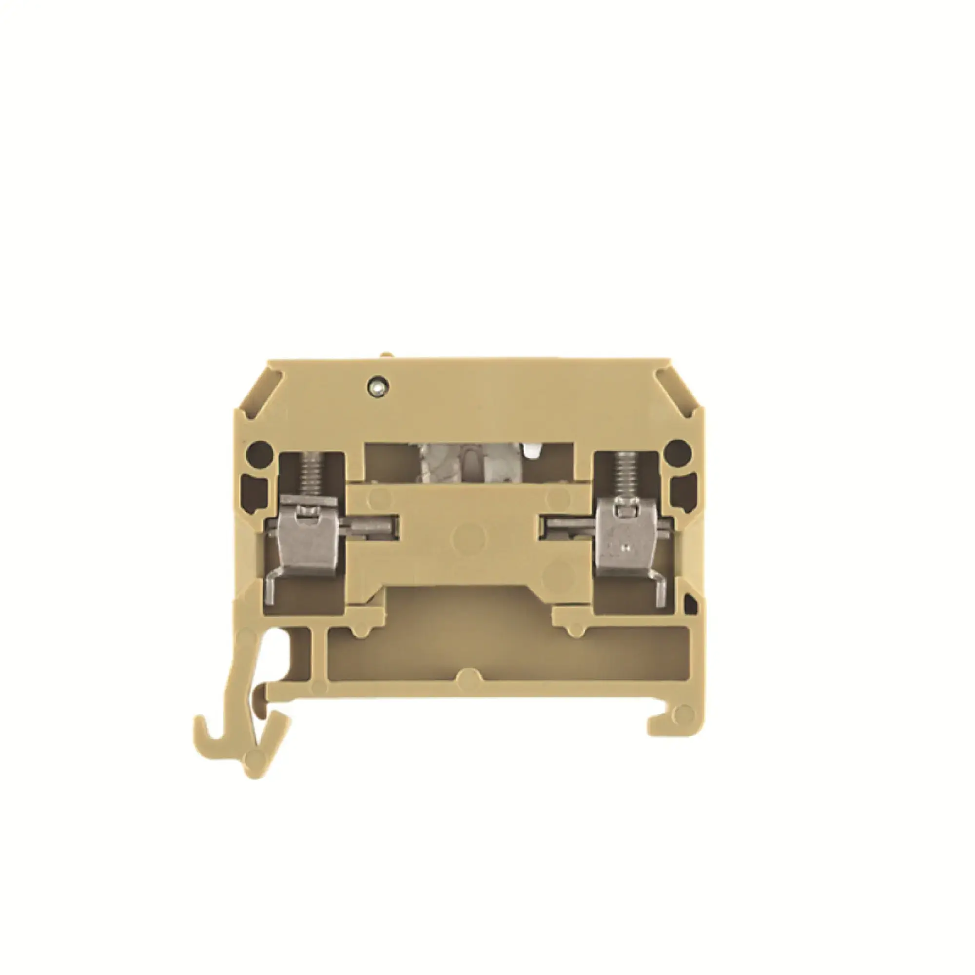 Weidmüller 0183360000 Test-disconnect terminal, Screw connection, beige / yellow, 4 mm², 10 A, 400 V, Number of connections: 2, Number of levels: 1 (img_001) Weidmüller 0183360000 Test-disconnect terminal, Screw connection, beige / yellow, 4 mm², 10 A, 400 V, Number of connections: 2, Number of levels: 1 (img_001)