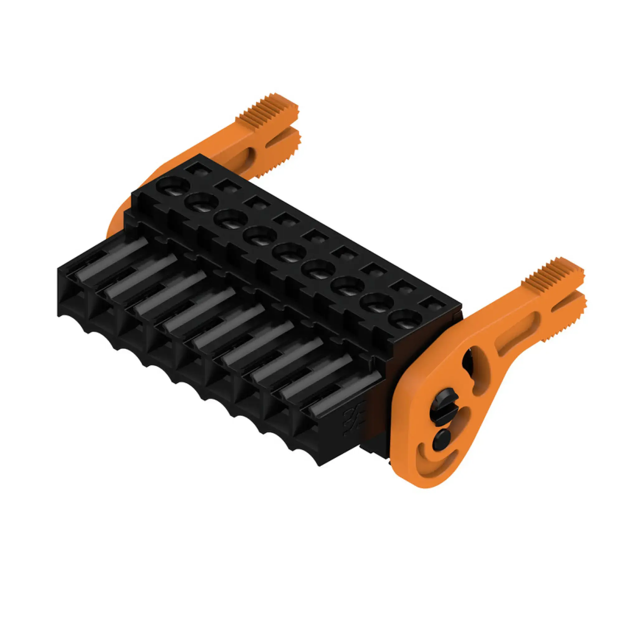 Weidmüller 1687950000 PCB connector (wire connection), 160 V, 17 A, Pitch in mm: 3.50, 1.5 mm², Number of poles: 9, Clamping yoke connection, Box (img_001) Weidmüller 1687950000 PCB connector (wire connection), 160 V, 17 A, Pitch in mm: 3.50, 1.5 mm², Number of poles: 9, Clamping yoke connection, Box (img_001)