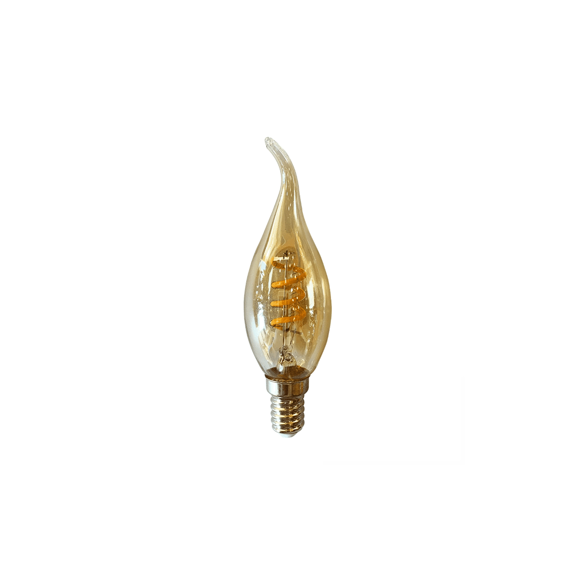 WSU Lights LED lamp E14 Tip Amber - 1,6 Watt - 2400K - 45lm/W